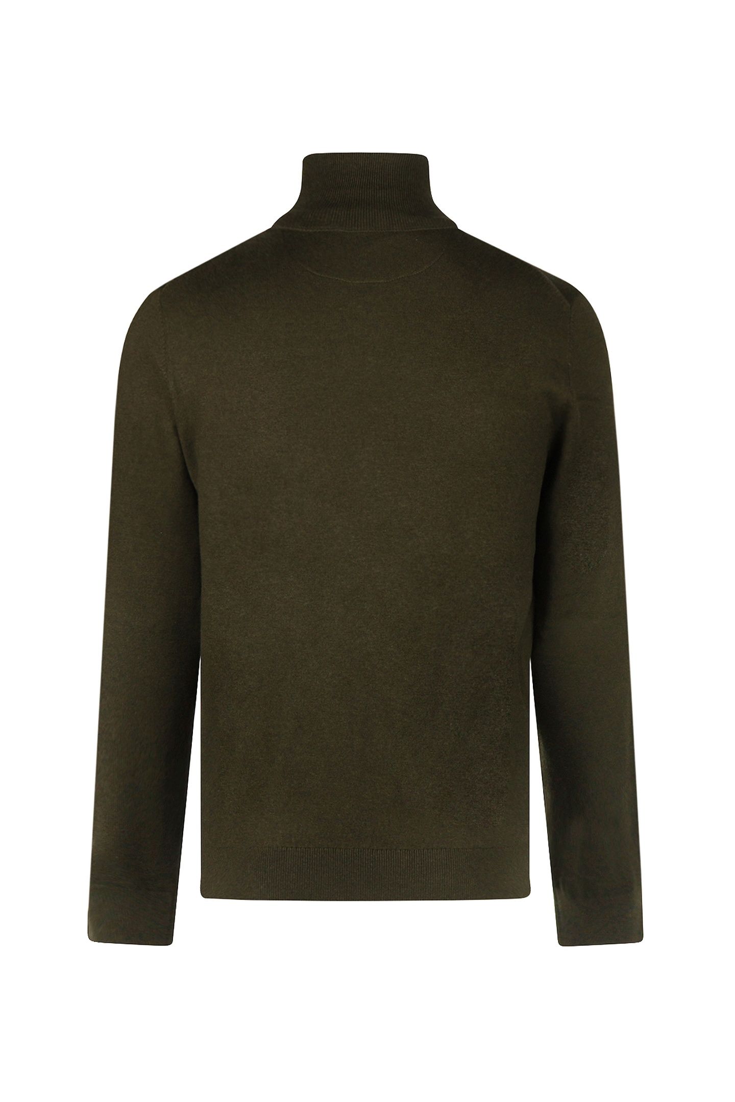 ROLL NECK SWEATER DARK OLIVE 4