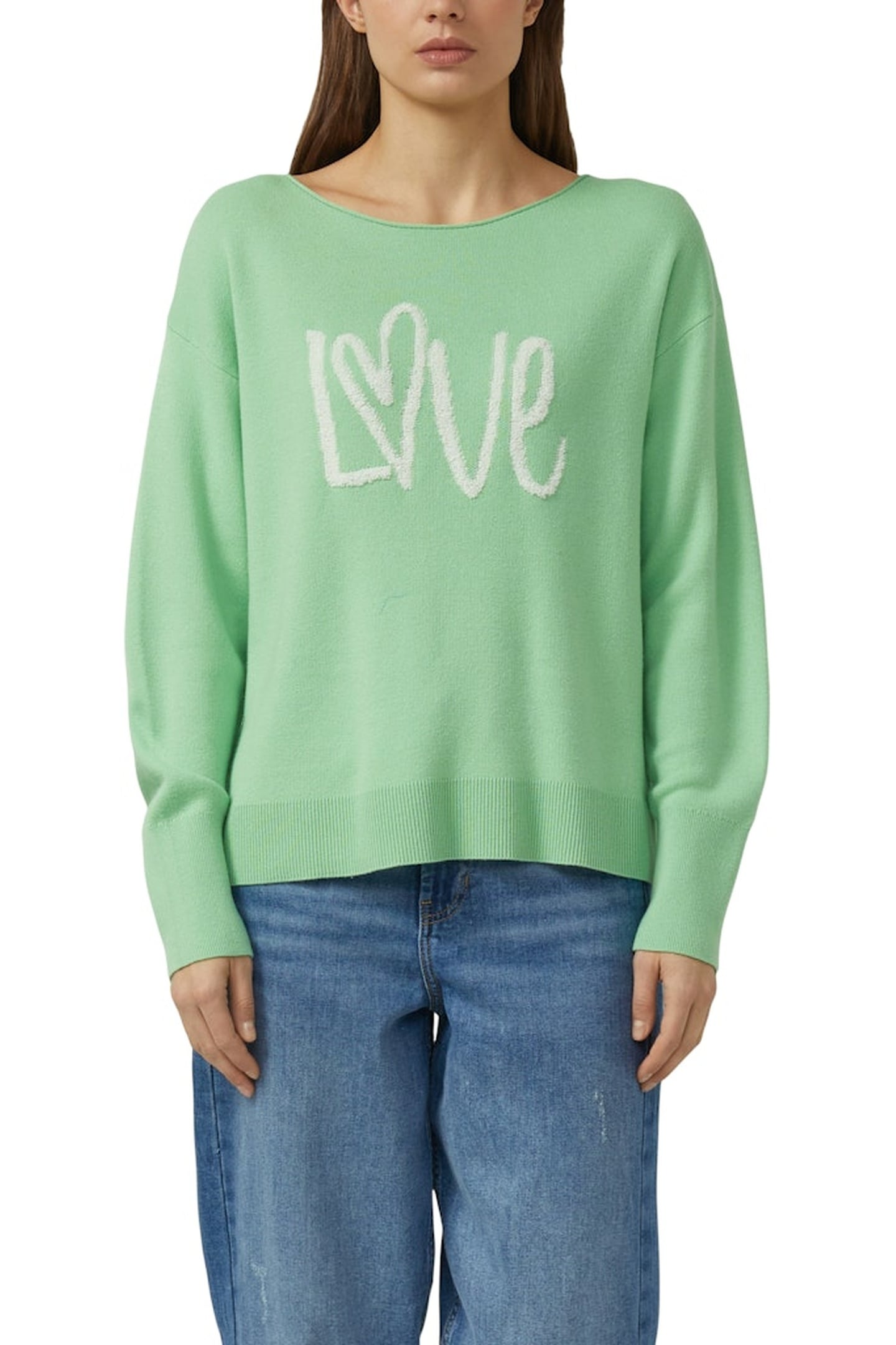 S.OLIVER PULLOVER GREEN 2