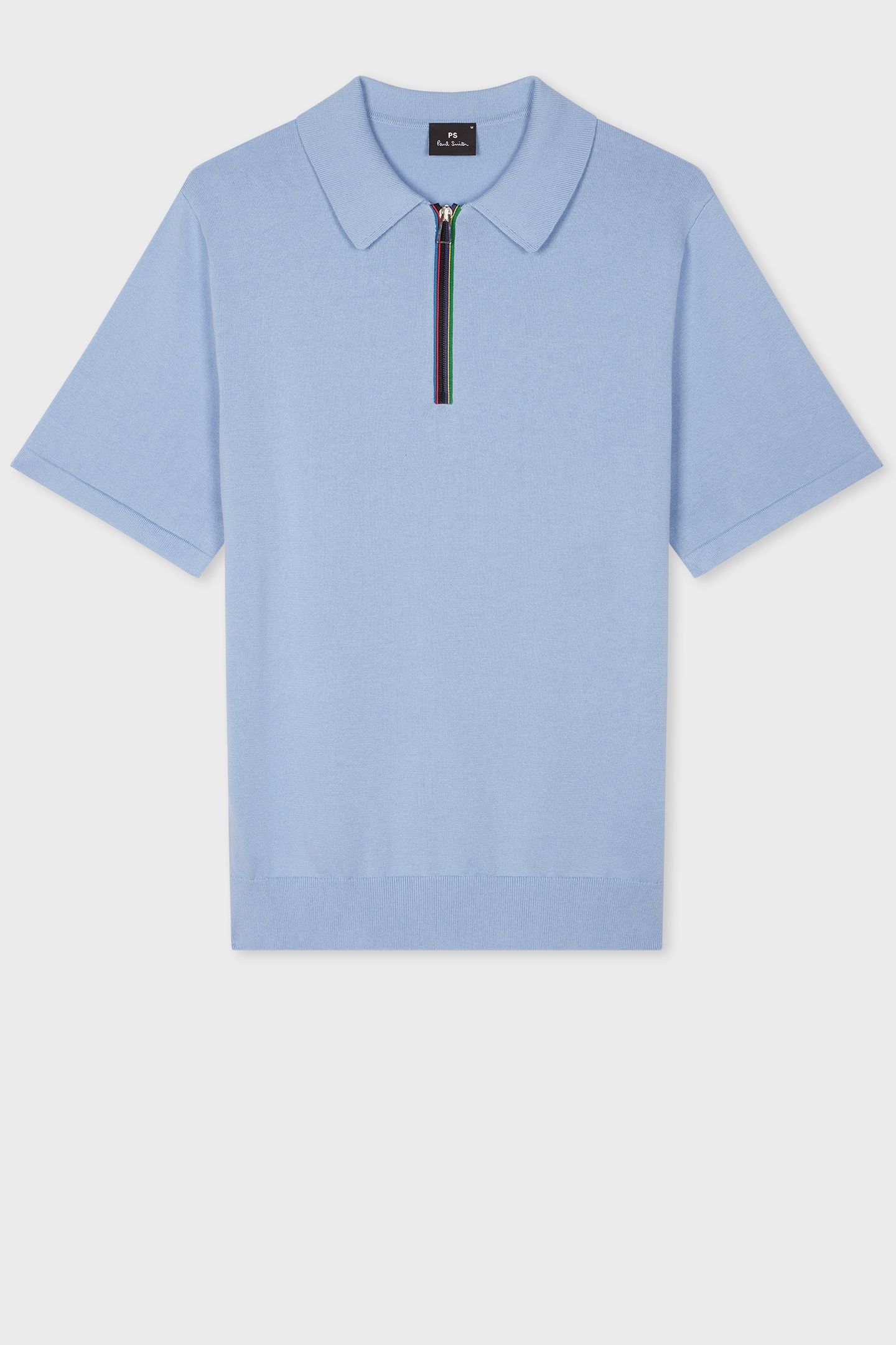 MENS SWEATER SS POLO LIGHT BLUE 4