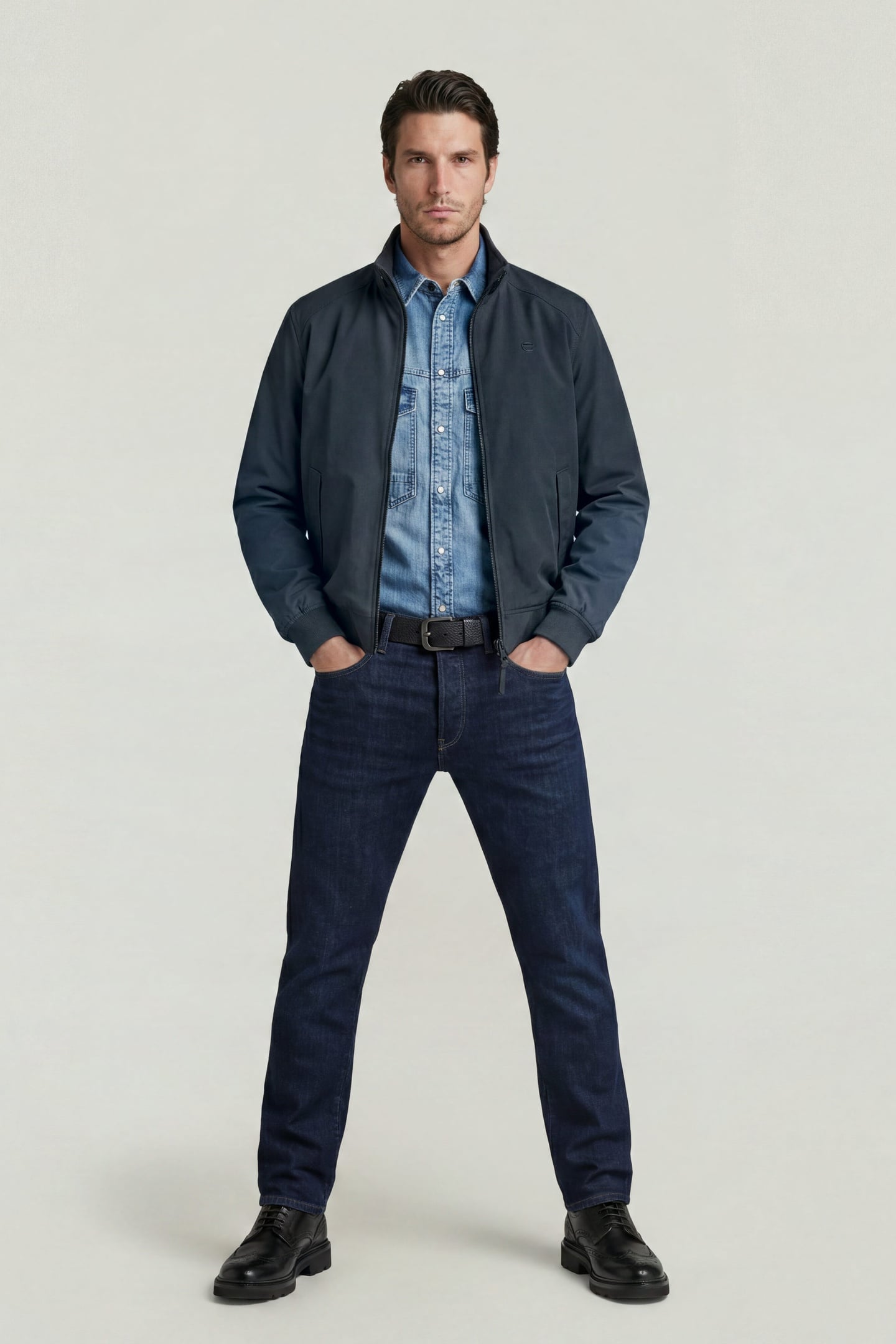 3301 SLIM DARK BLUE 3