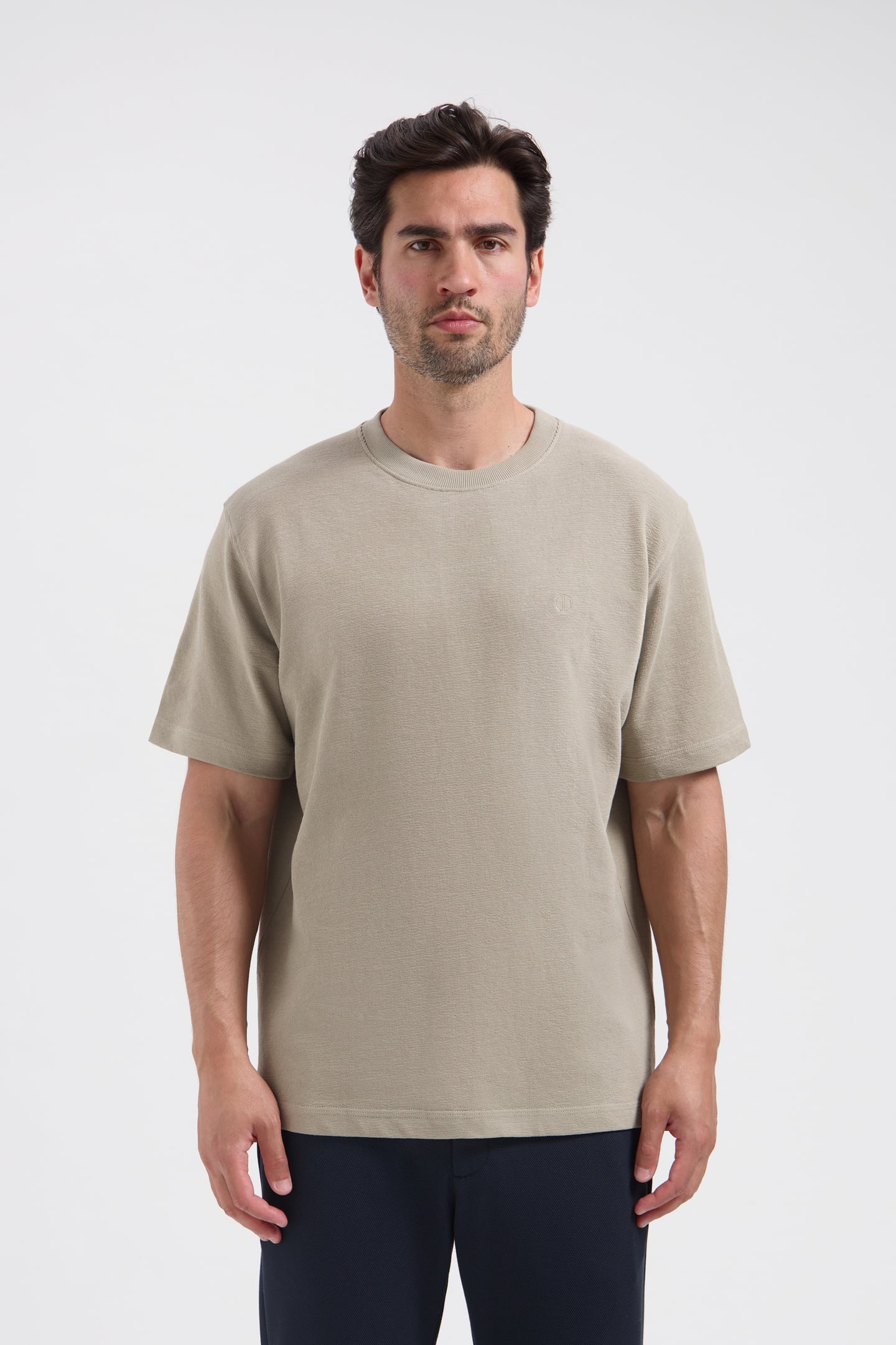 DS_LASSE TEE VINTAGE KHAKI VINTAGE KHAKI 1