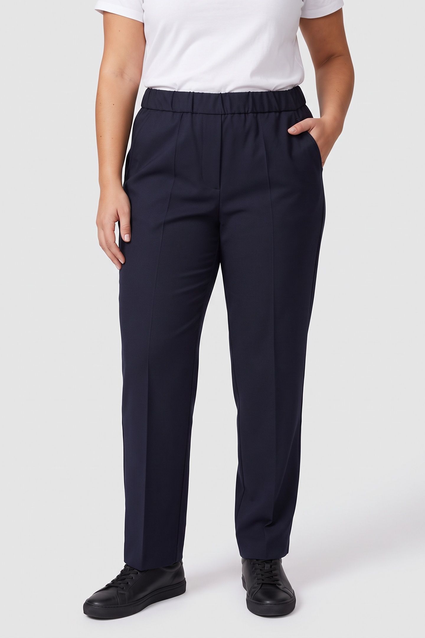 ECE ELASTIC TROUSERS BLUE 1