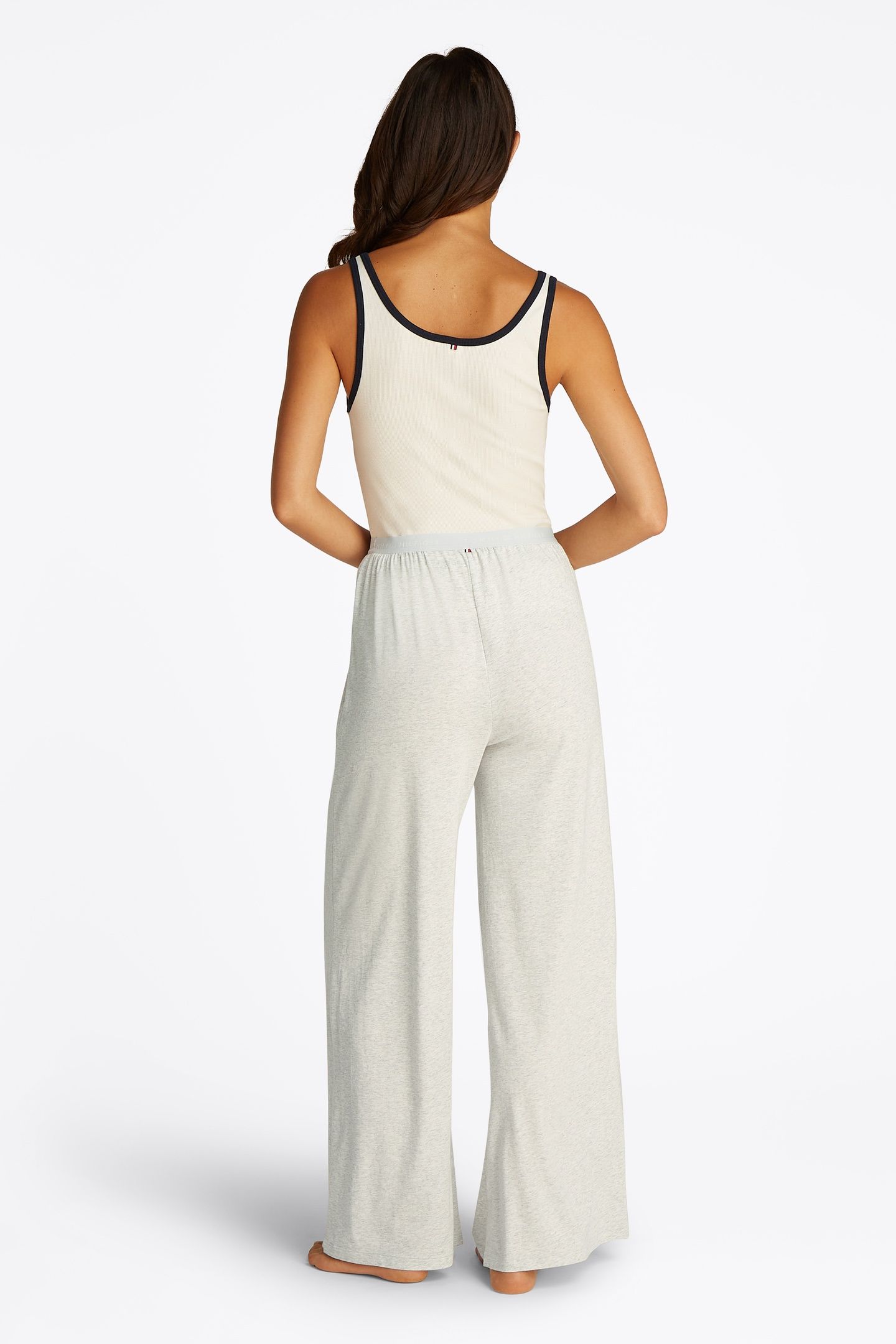 MODAL PANTS WARM ICE GREY HEATHER 3