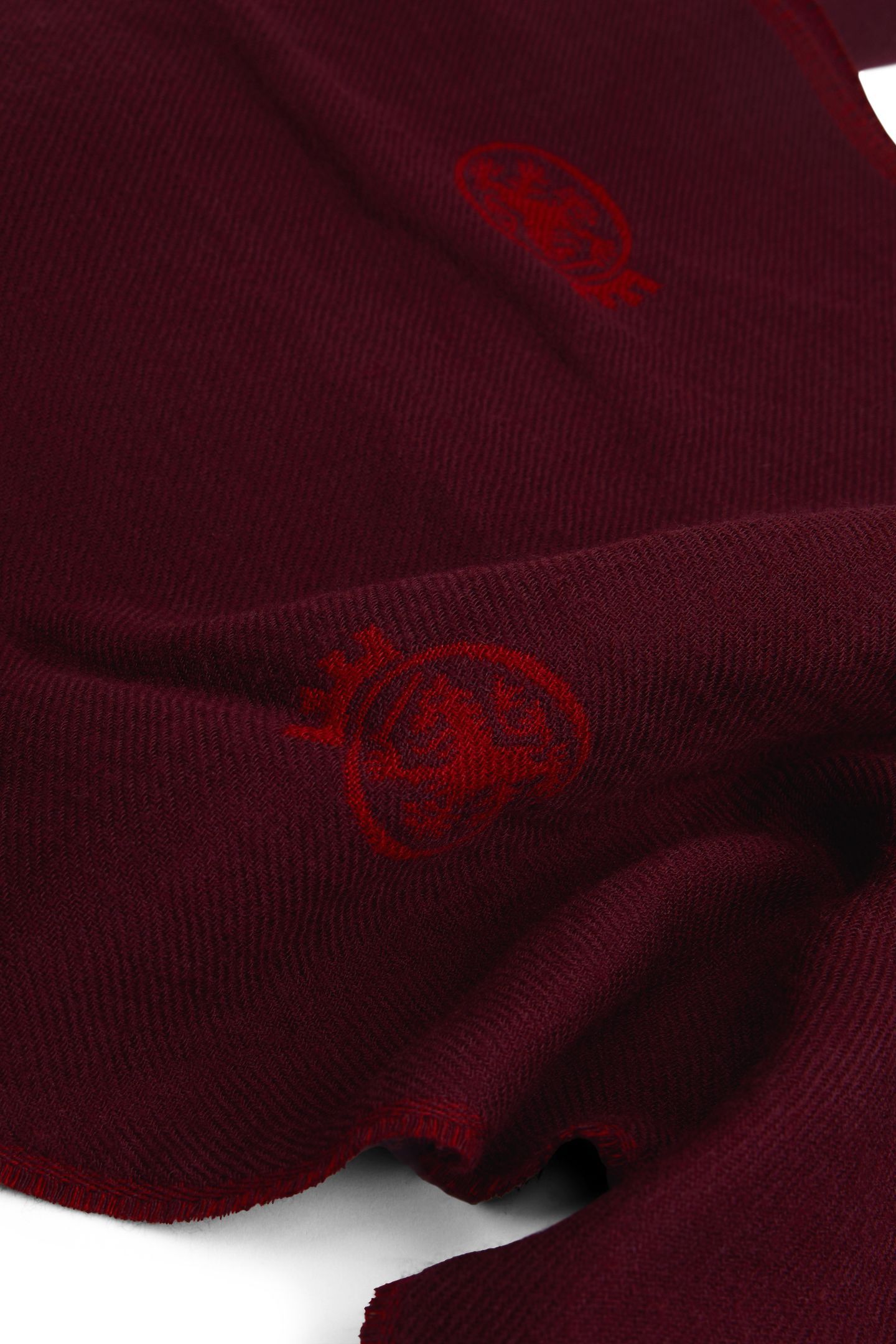 TH GIFTING AOP SCARF DEEP BURGUNDY 4