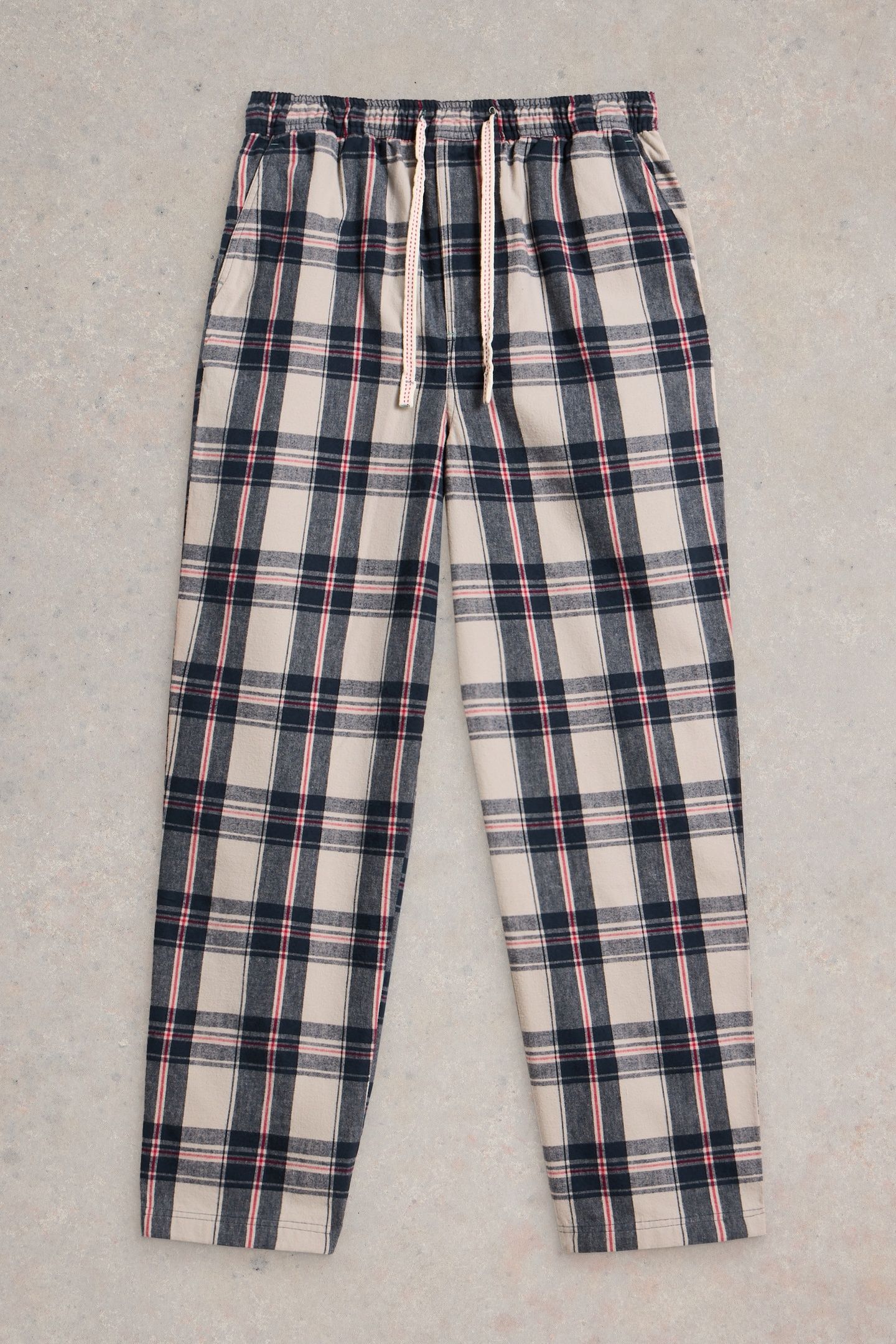 FLANNEL CHECK BOTTOM BLUE MULTI 1