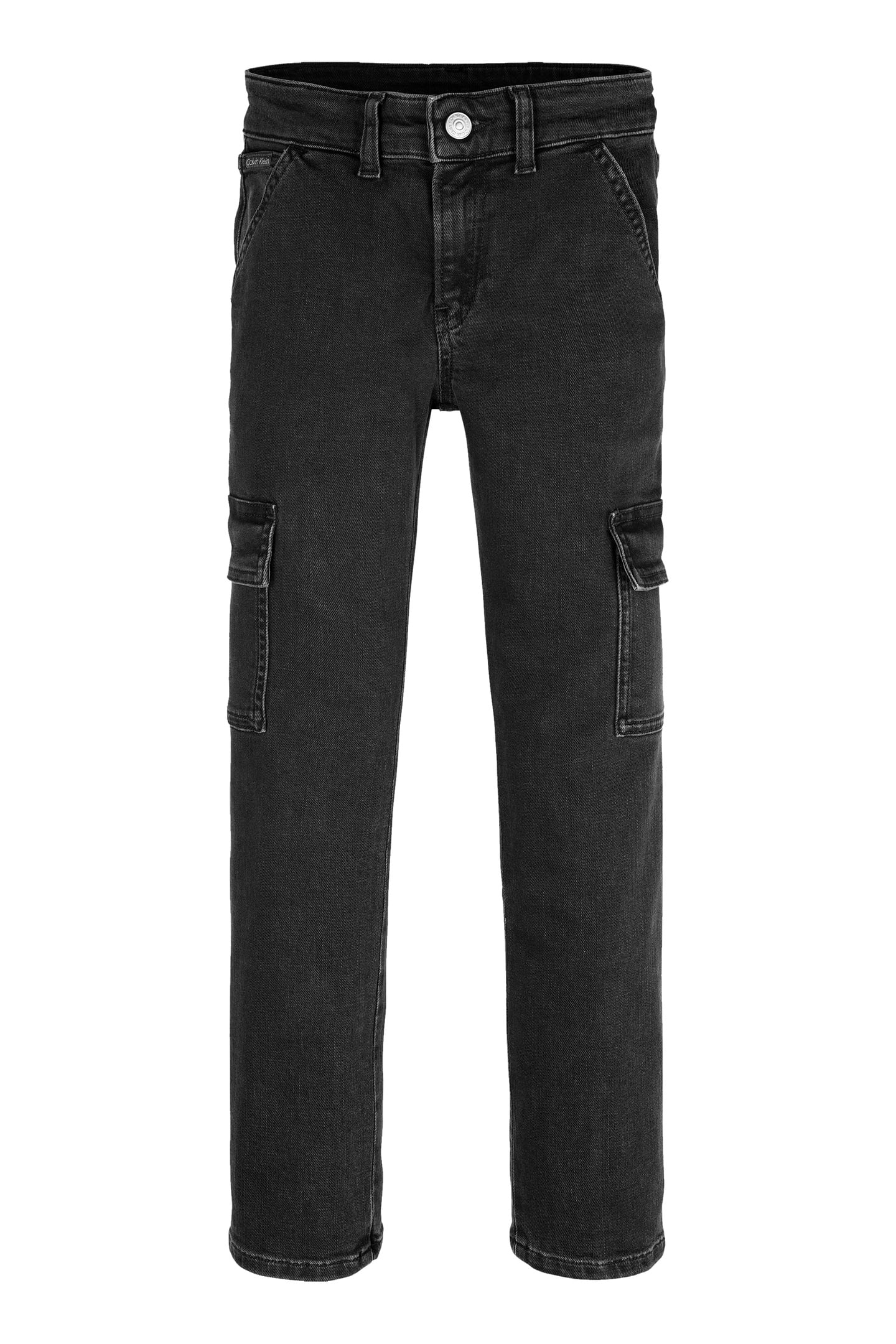 BOYS CARGO WASHED BLACK 3
