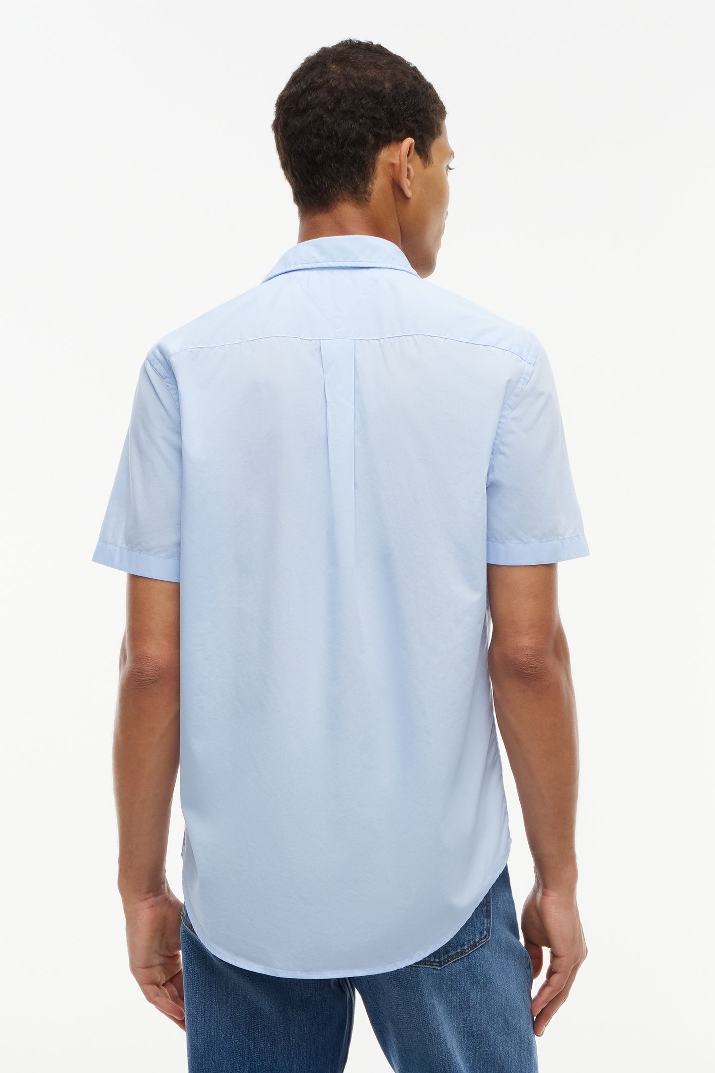 CORE FLEX POPLIN SOLID SHIRT SWEET BLUE 2