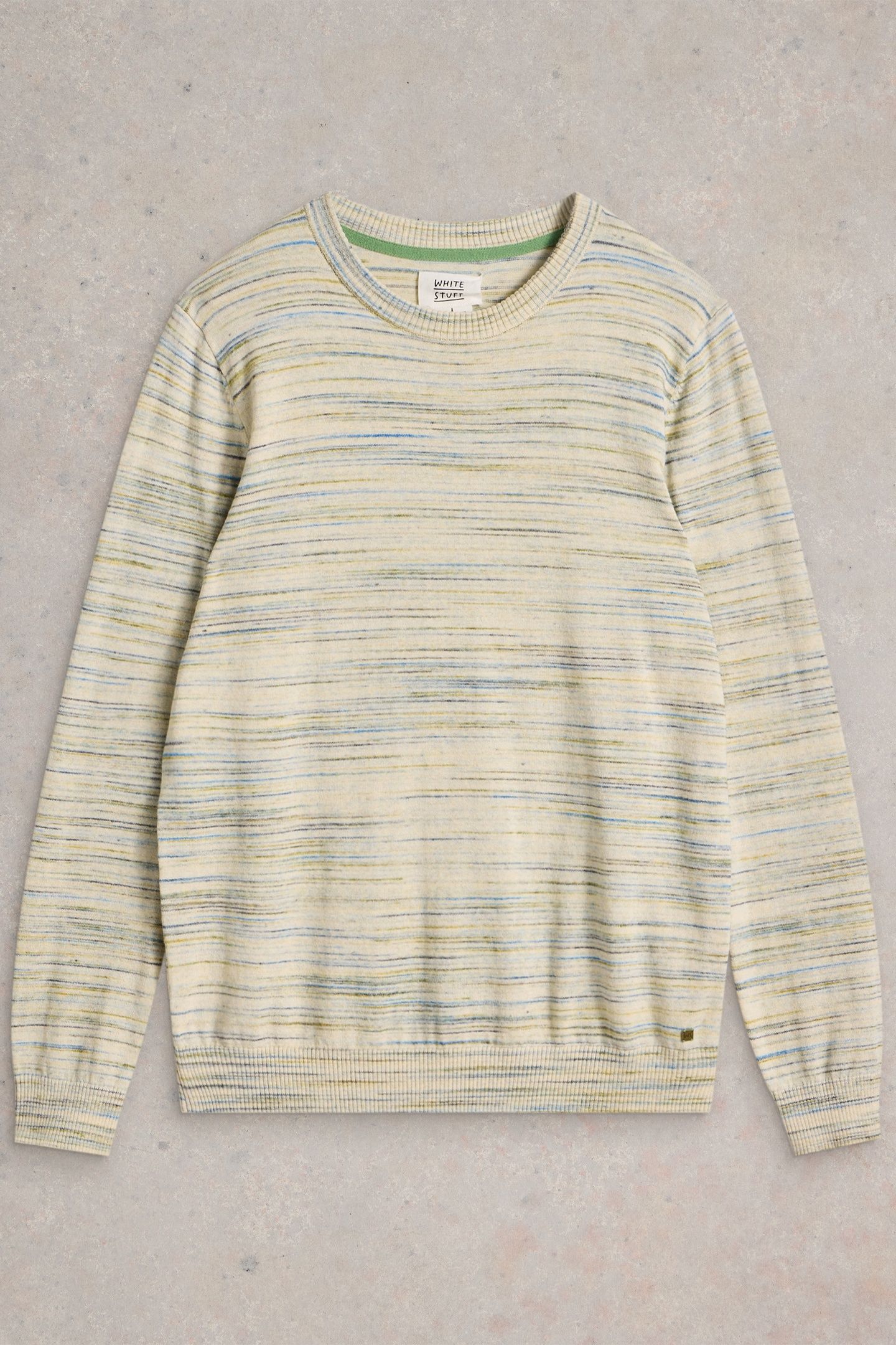 HENDERSON SPACEDYE JUMPER NATURAL MULTI 5
