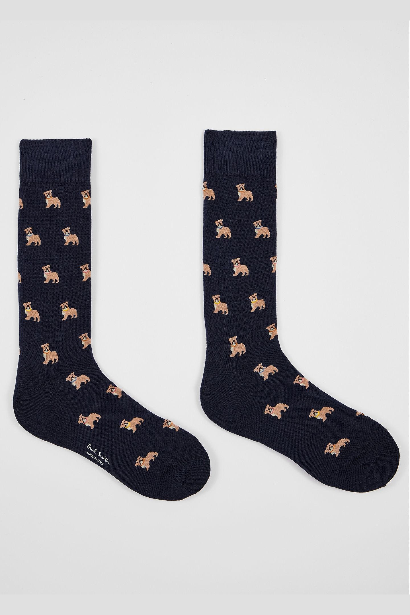 MEN SOCK 3 PACK NOVELTY NAVY 7
