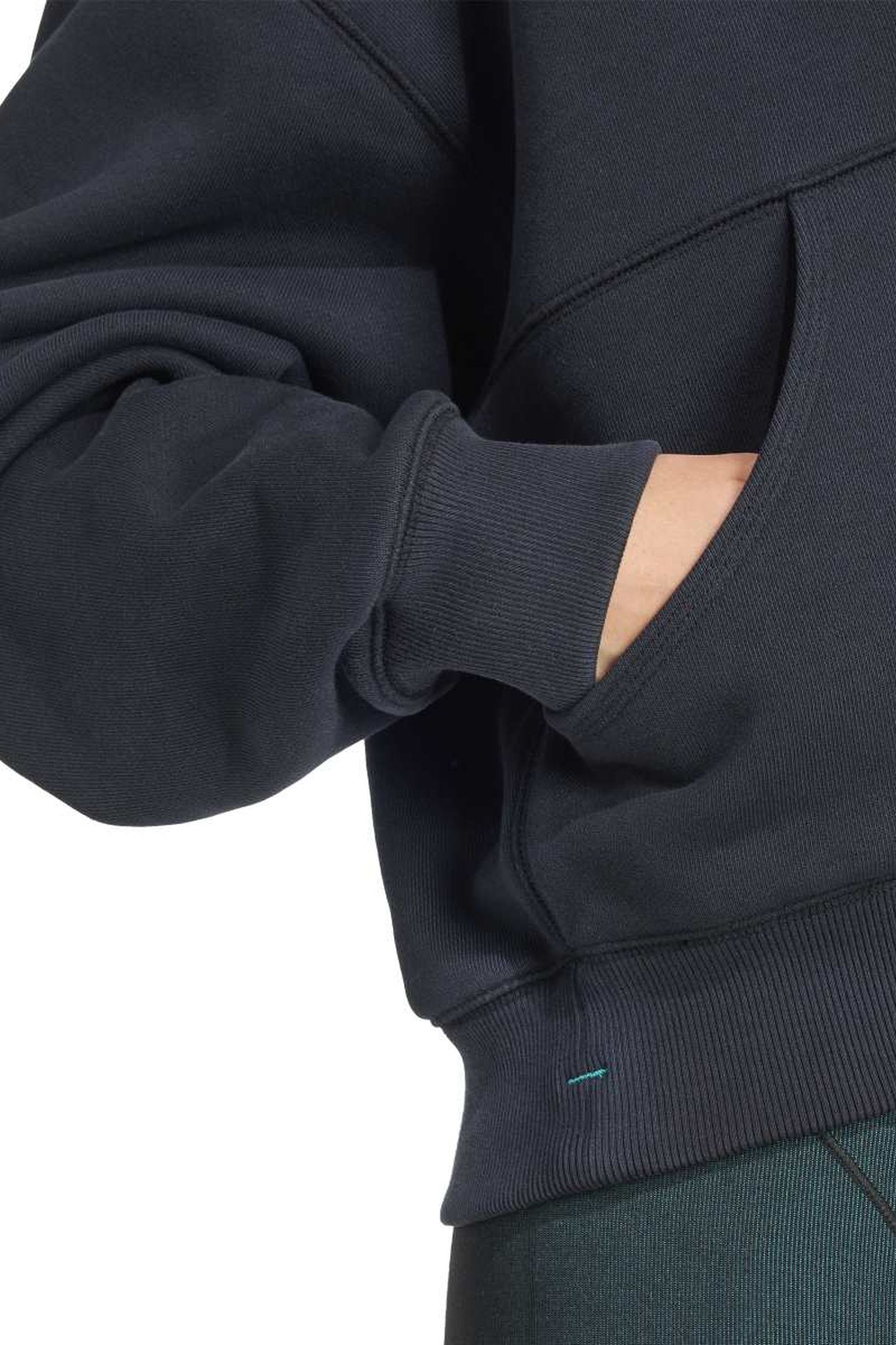 CROPPED HOODIE BLACK 6