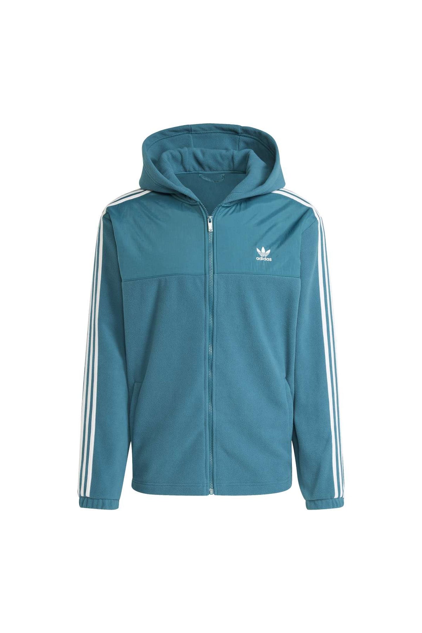UNISEX FLEECE HOODIE LEGACY TEAL 1