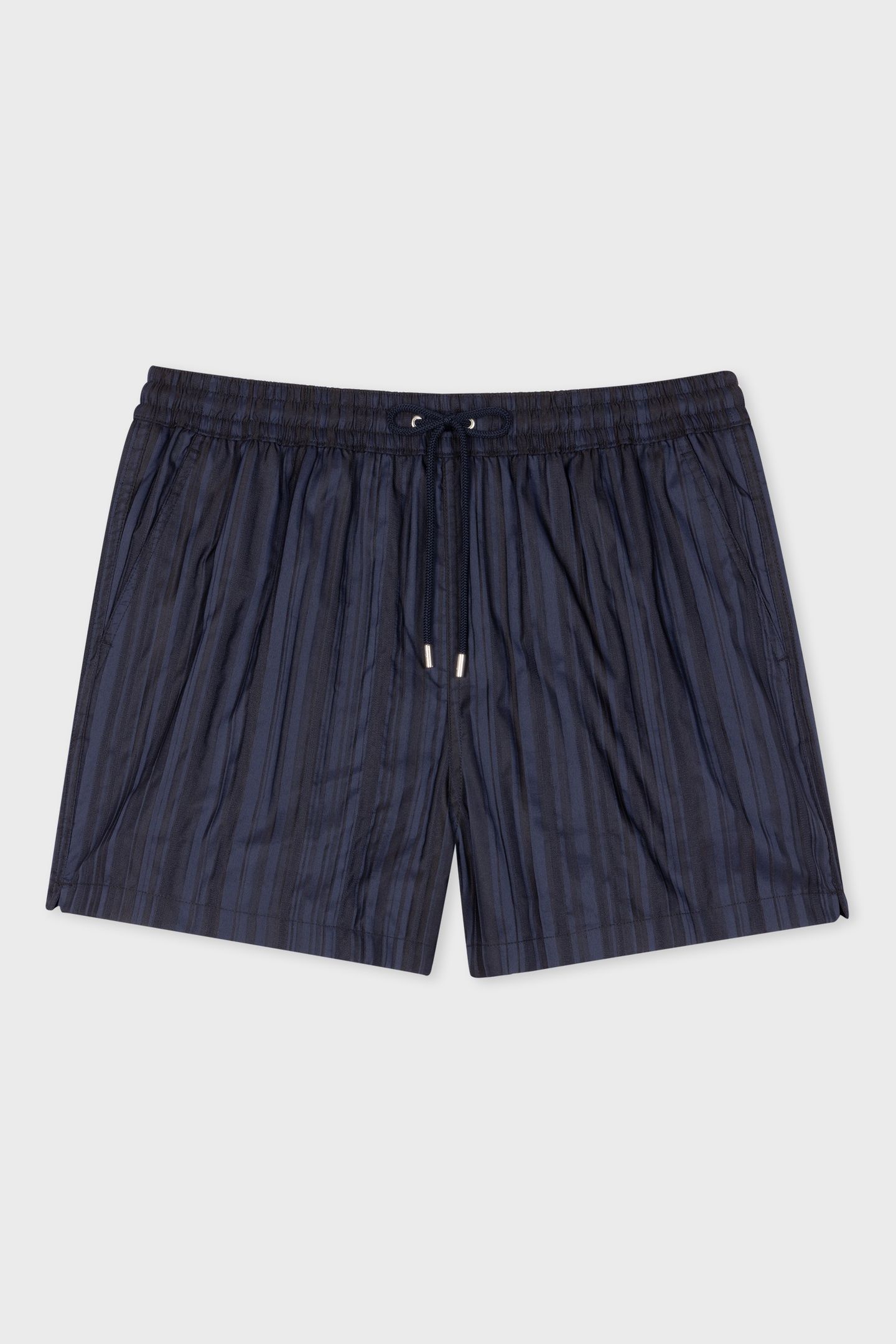 MEN SWIM SHORT SHAD STRP NAVY 3