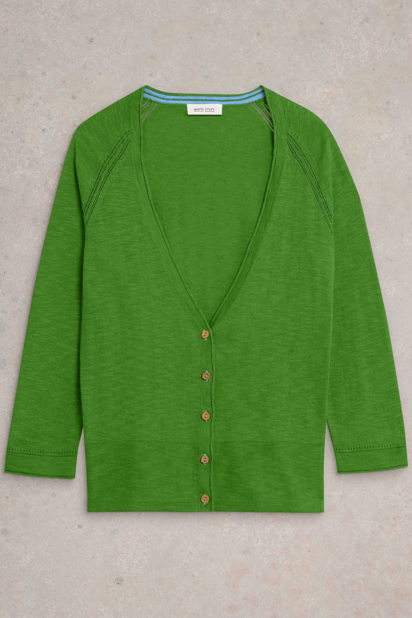 NARIA CARDI BRIGHT GREEN 4