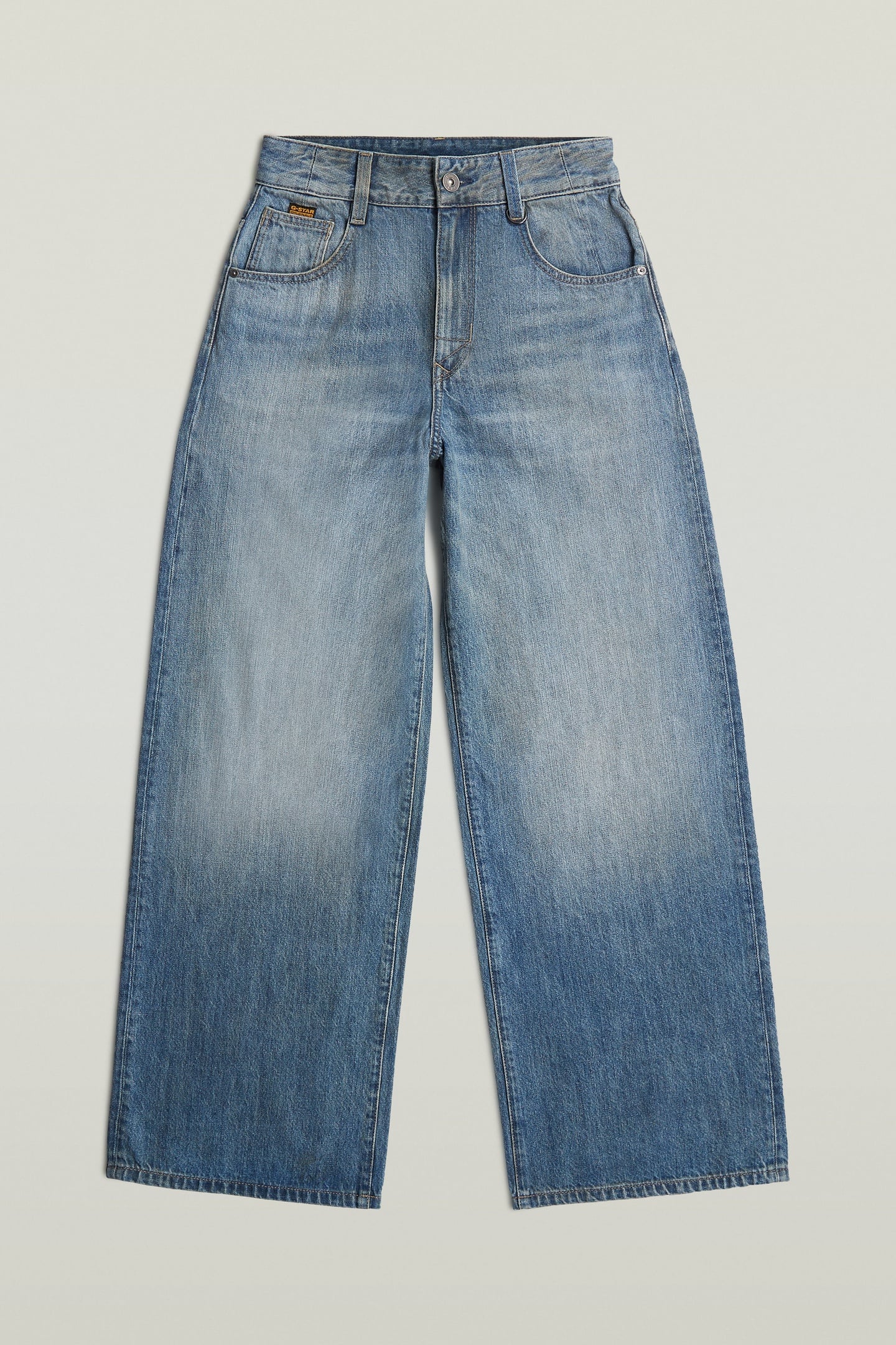 SKATER HIGH LOOSE LIGHT/PASTEL BLUE 4