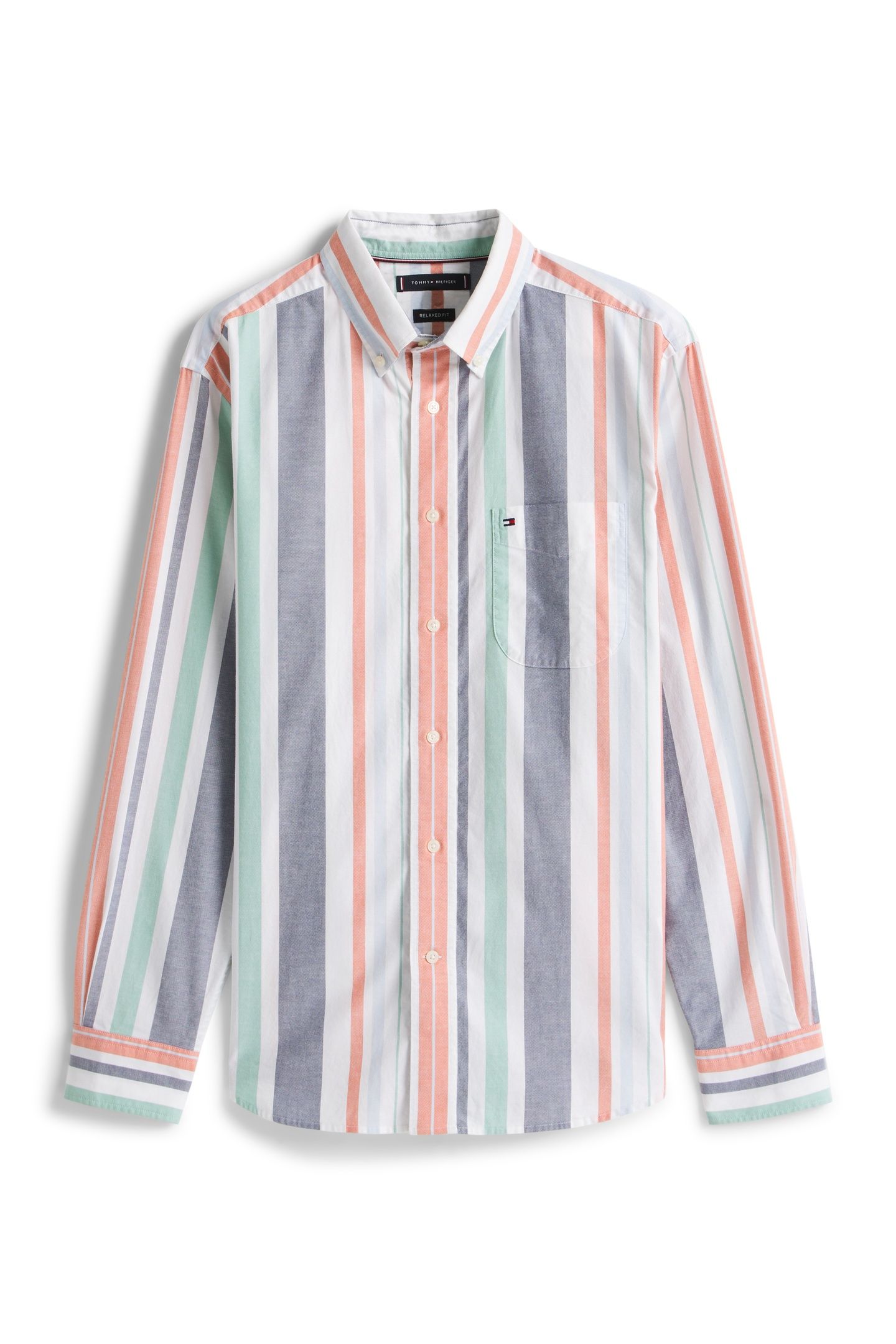 LT OXFD REGATTA STRIPE BRILLIANT ORANGE MULTI/STRIPE 4