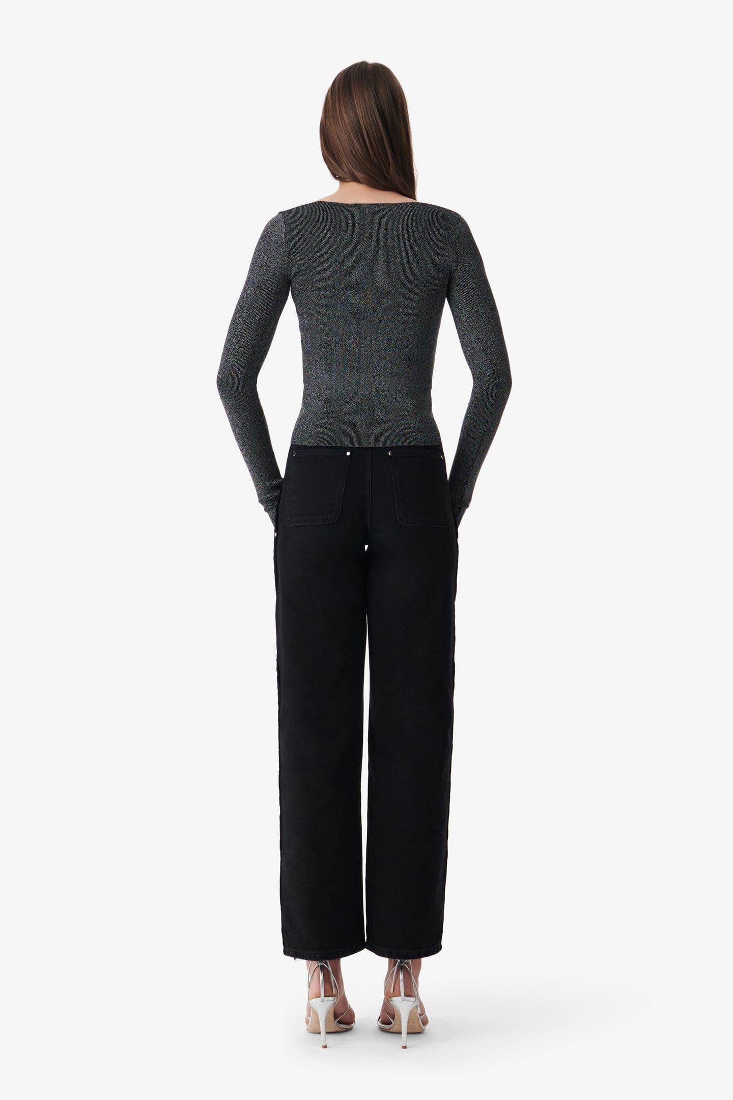 AFFA SWEATER BLACK LUREX 2