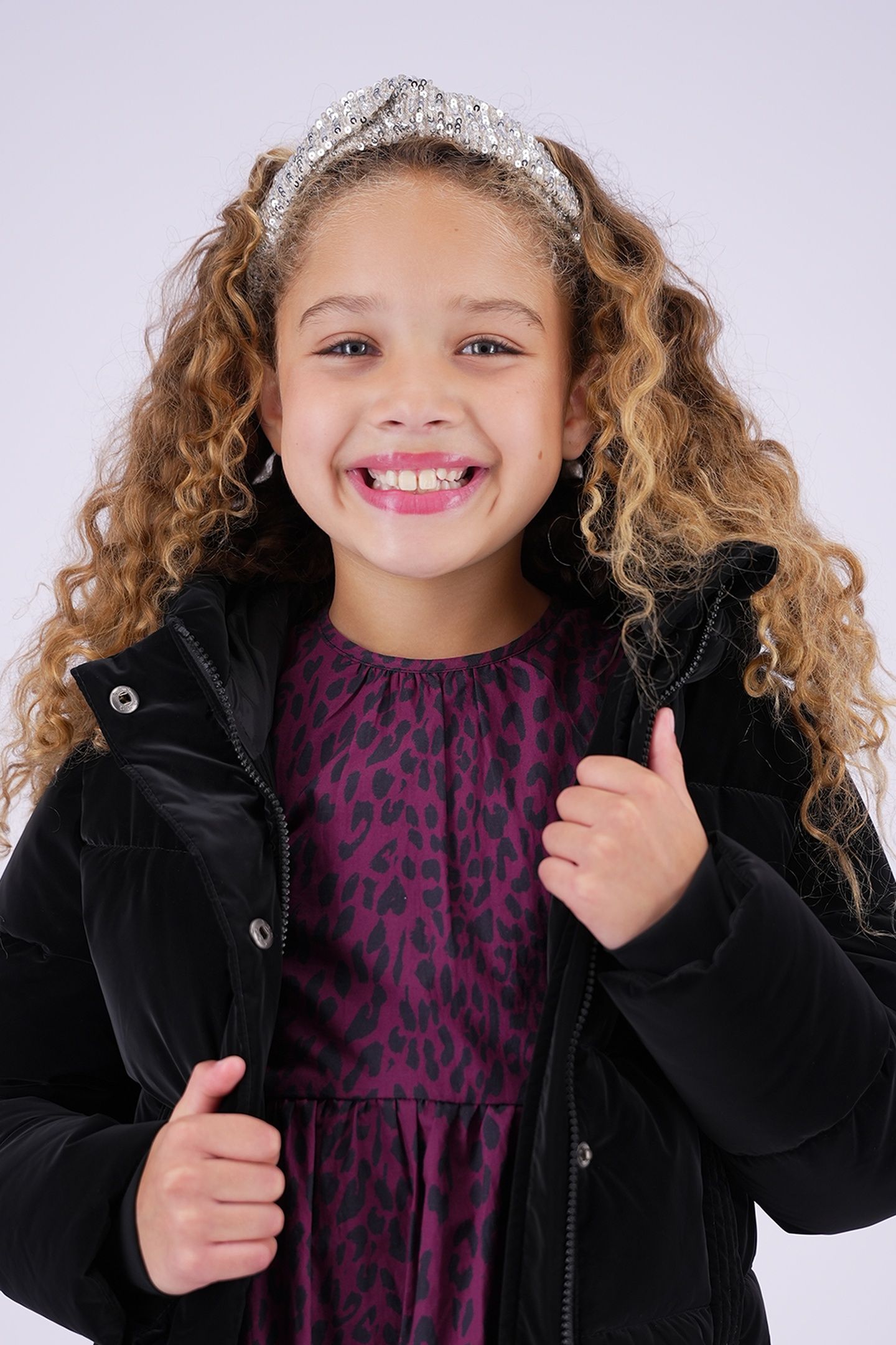 GIRLS TIBANA JACKET OUTDOOR DEEP BLACK 5