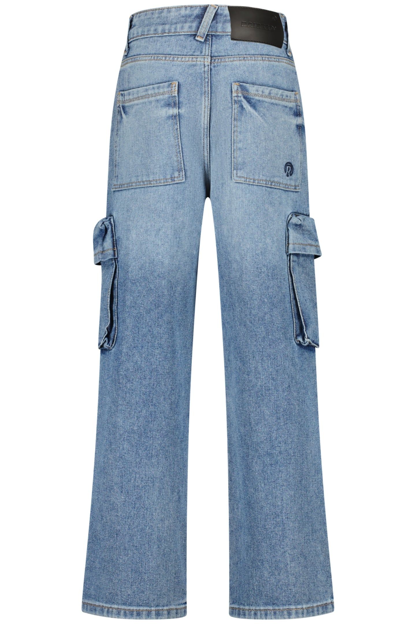 BOYS HANOI CARGO JEANS VINTAGE BLUE 3