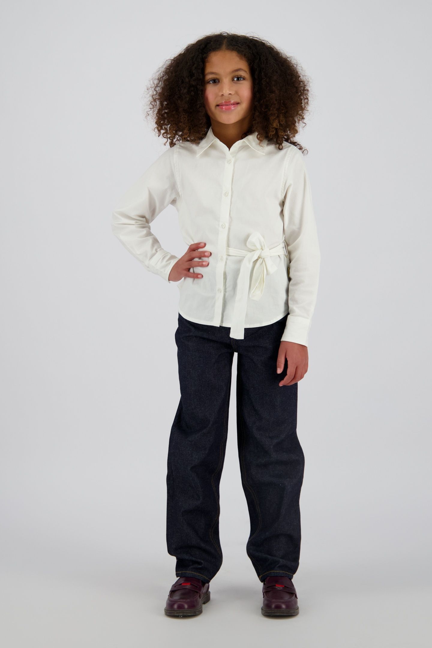 GIRLS LOVIE BLOUSE SNOW WHITE 1