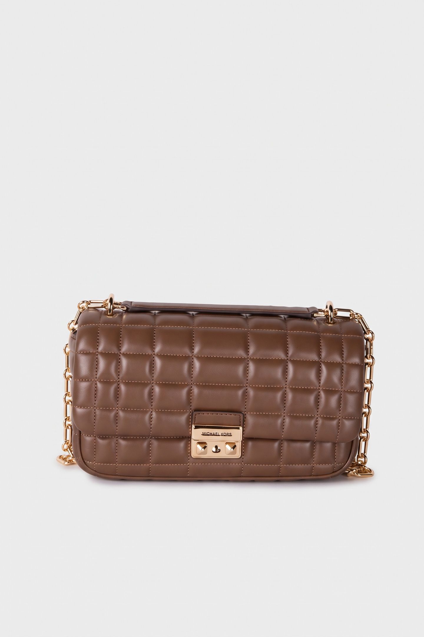 LARGE CONVERTIBLE CHAIN SHOULDER CARAMEL 1