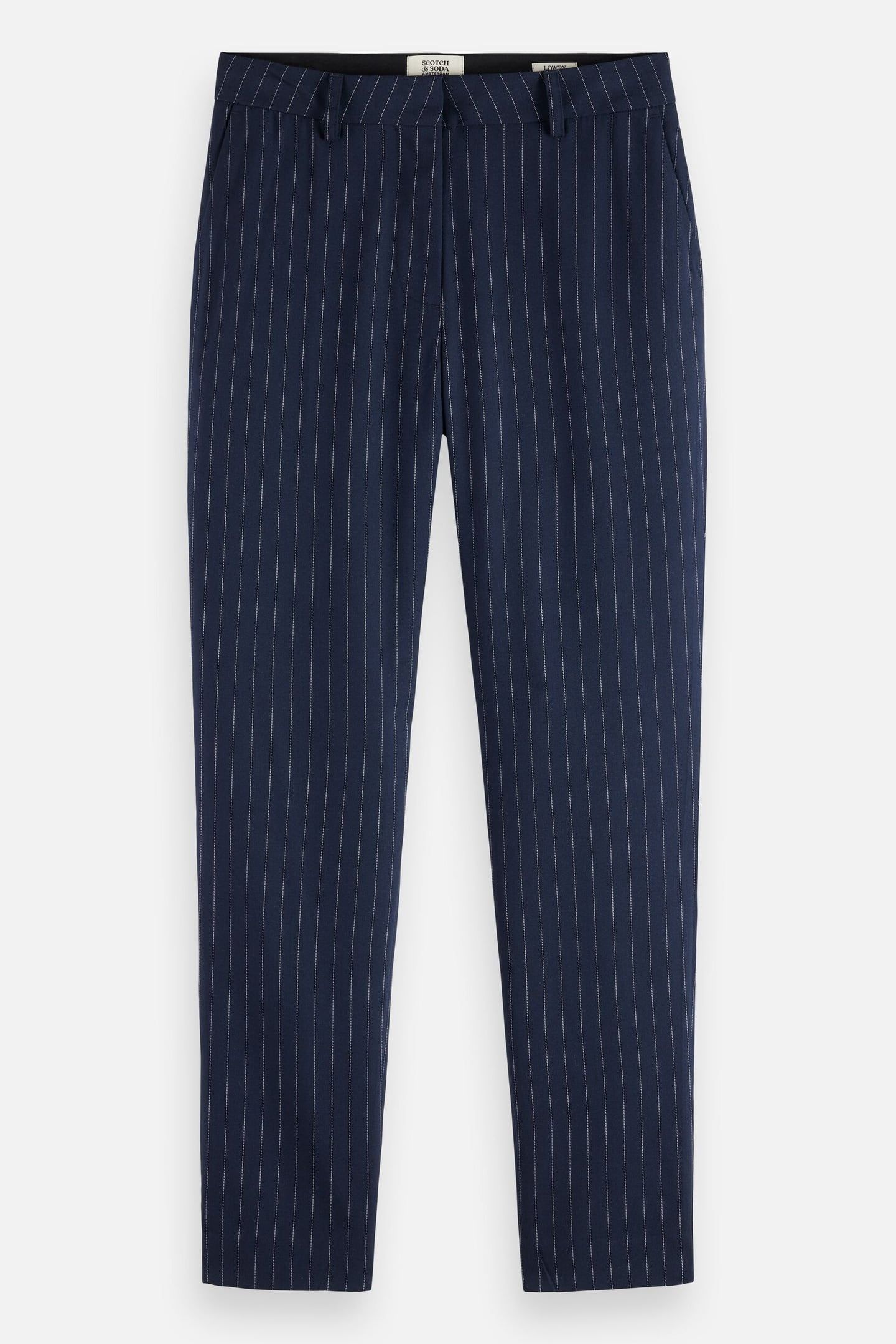 LOWRY PANT NIGHT BLUE PINSTRIPE 3