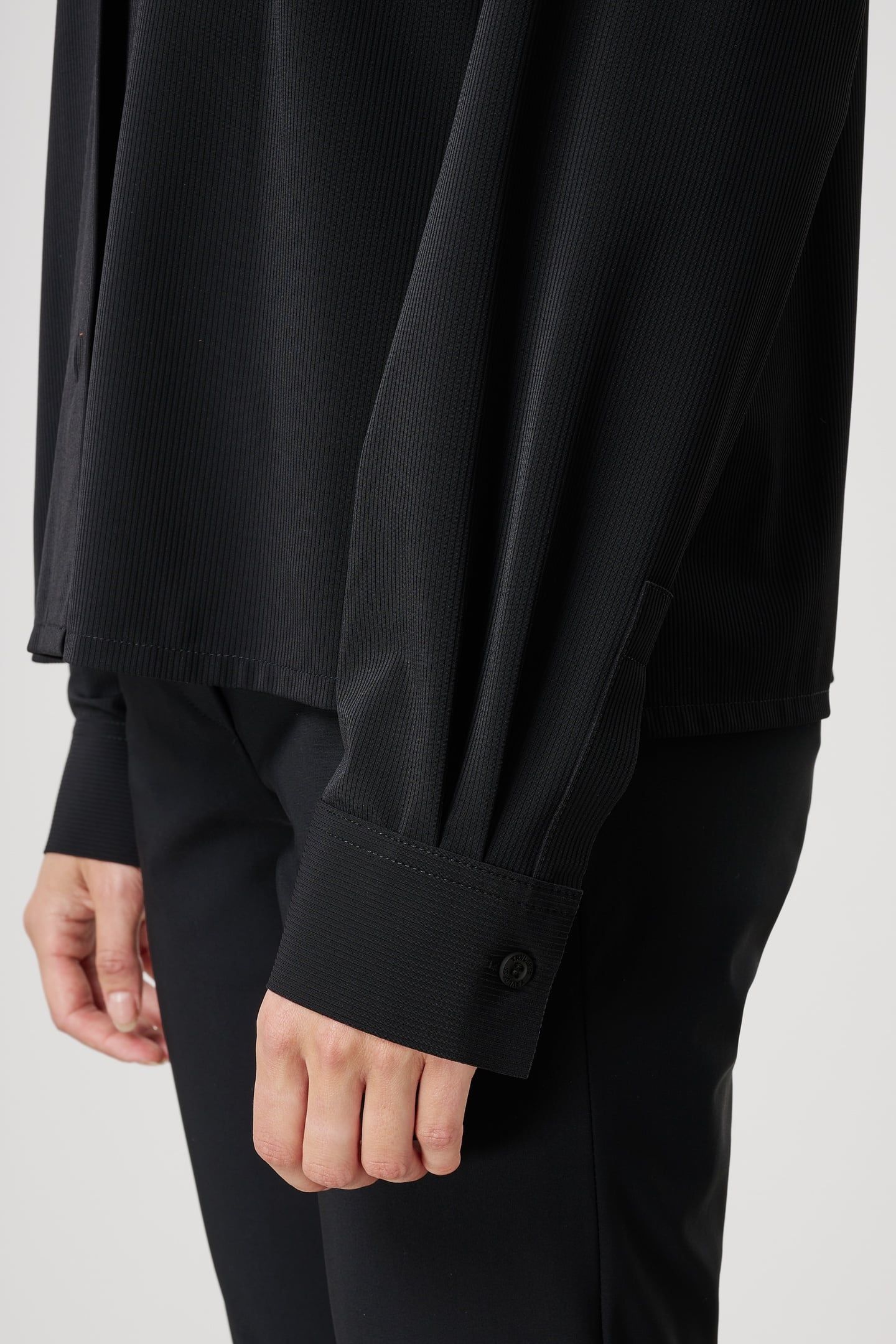 AVON BOXY RIB SHIRT BLACK 5