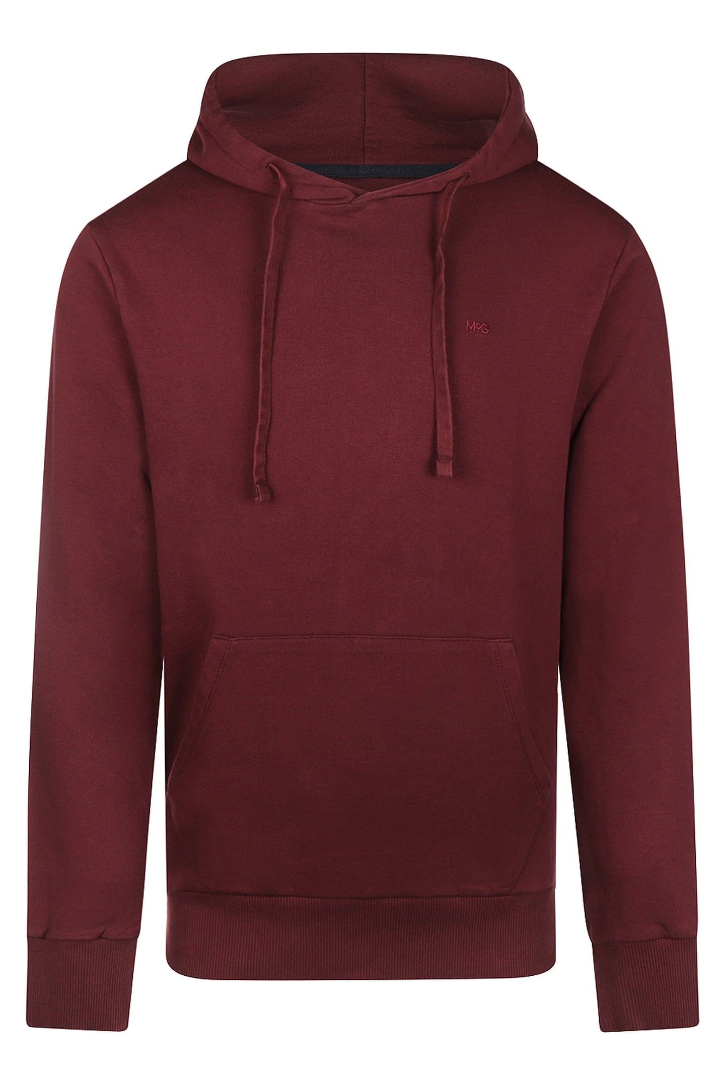 MCG LOGO HOODY BURGUNDY 1