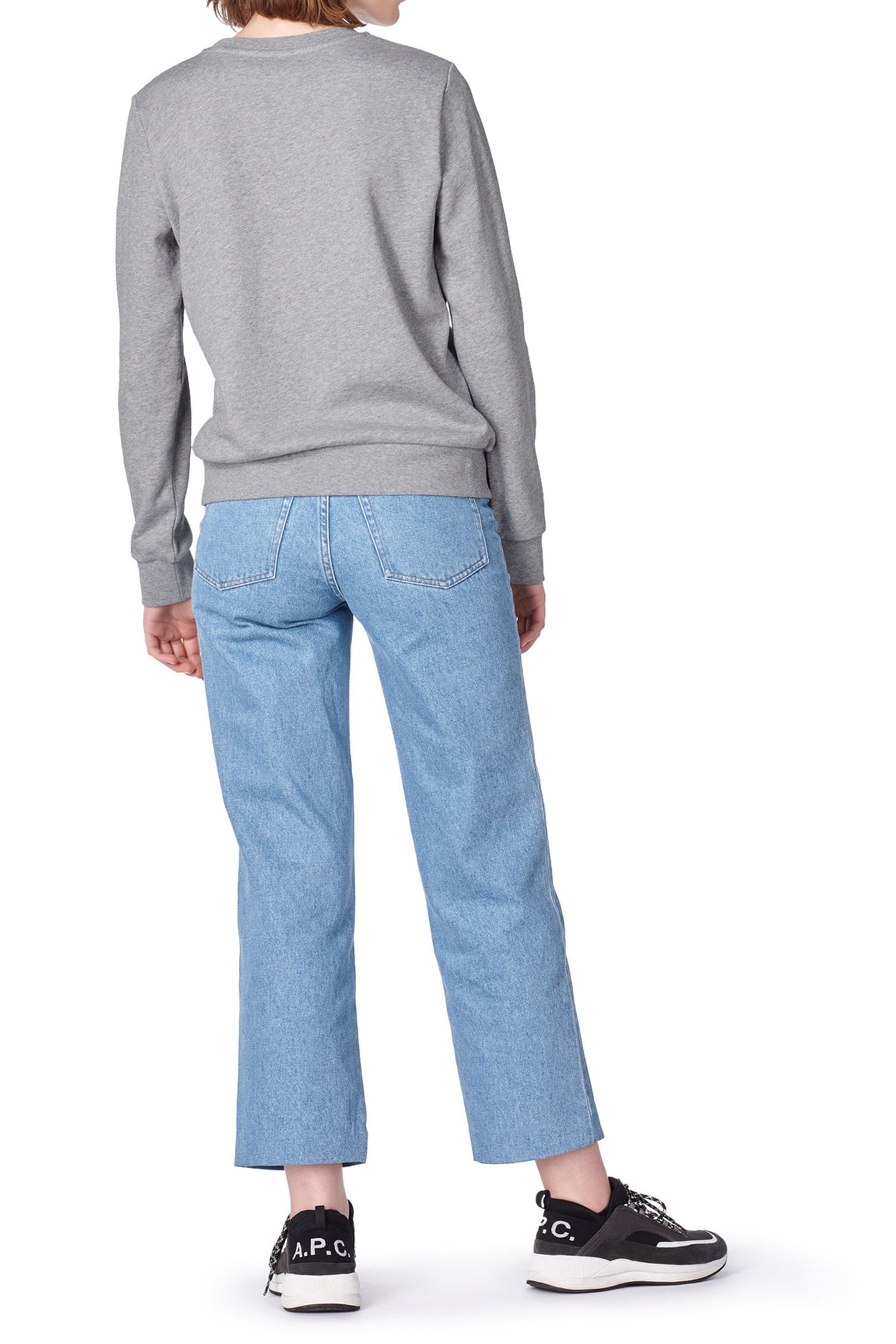 SWEATSHIRT VIVA HEATHERED GREY 2
