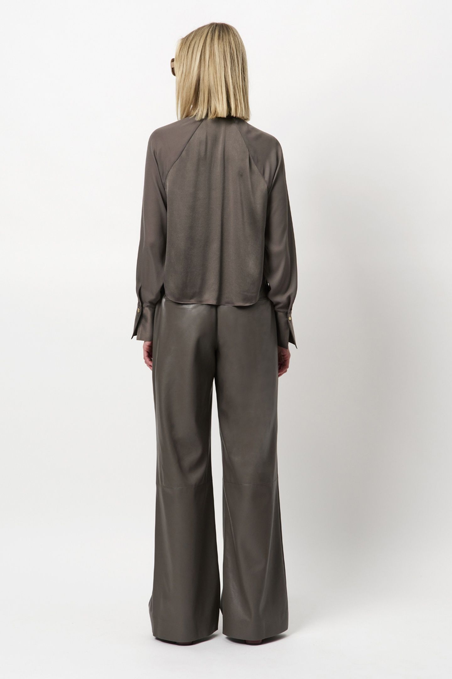 ESTELA SILK MIXED TOP ANTIQUE GREY 3