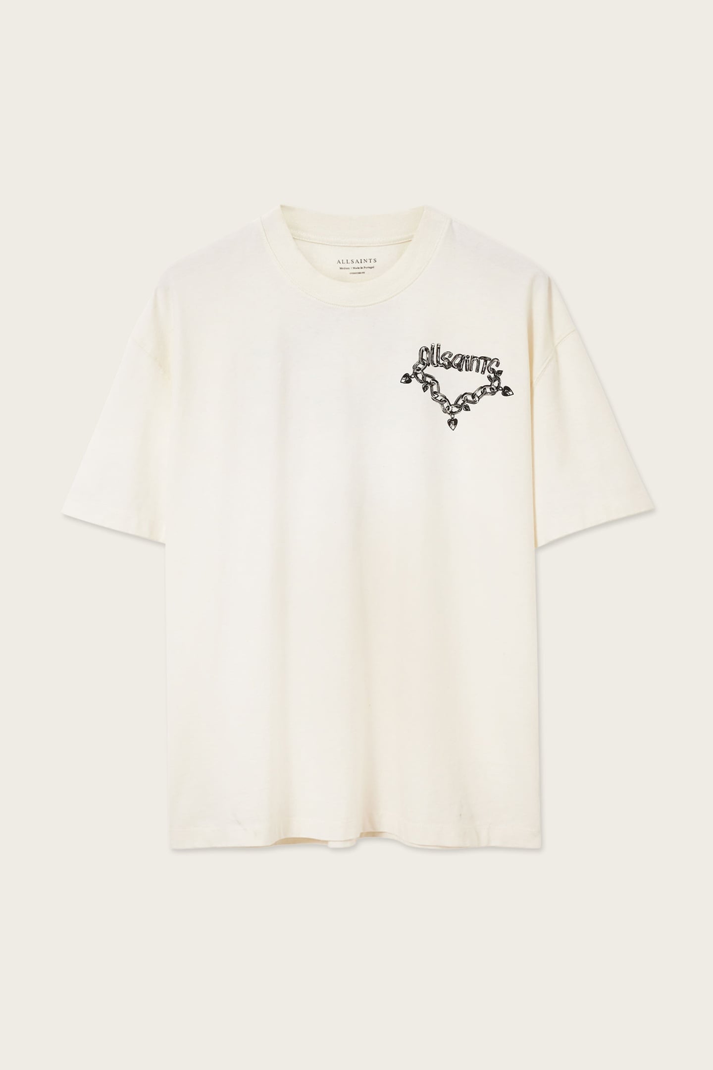 DRIP SS CREW CHALK WHITE 4