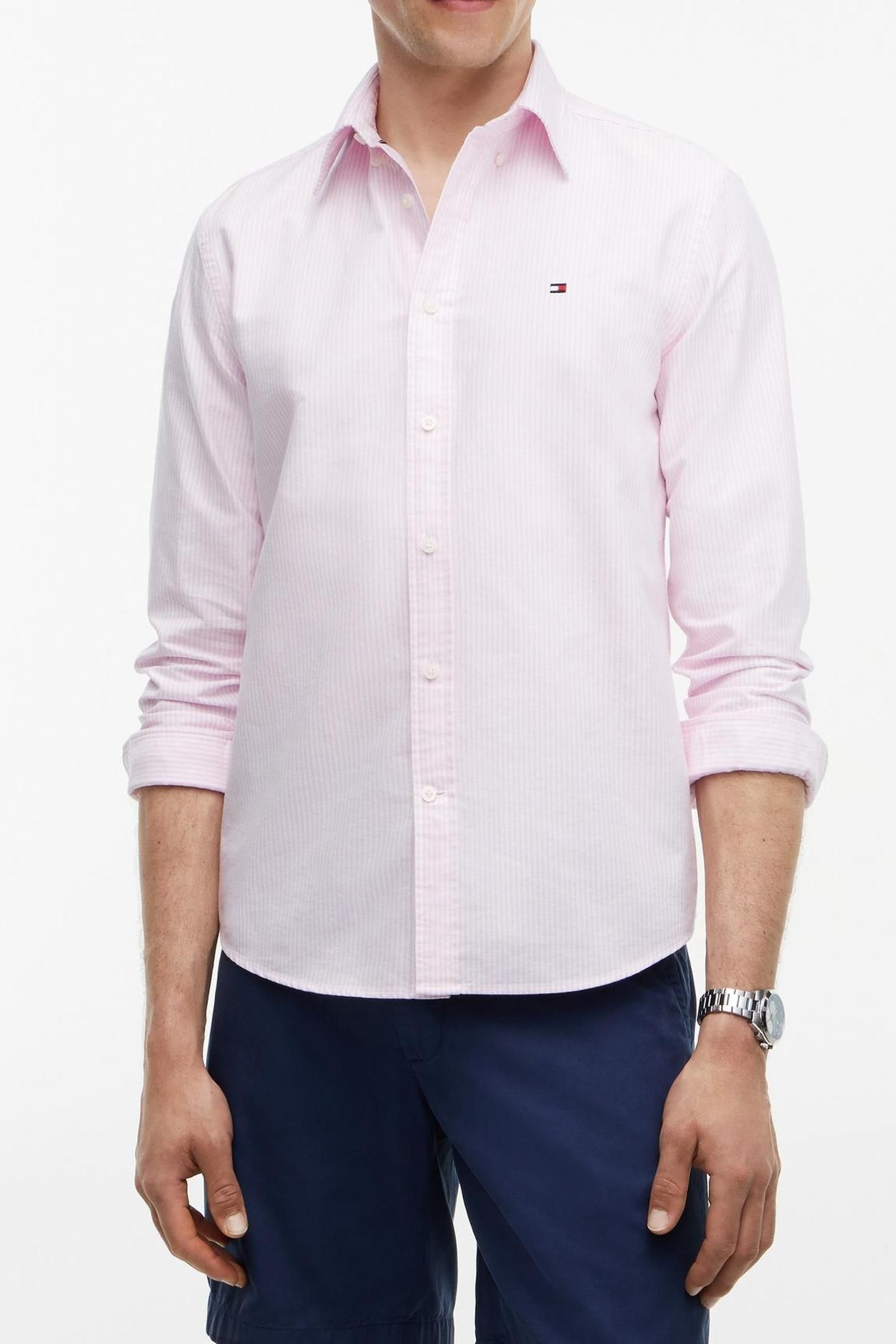 HERITAGE OXFORD STRIPE ROSE PETAL/STRIPE 5