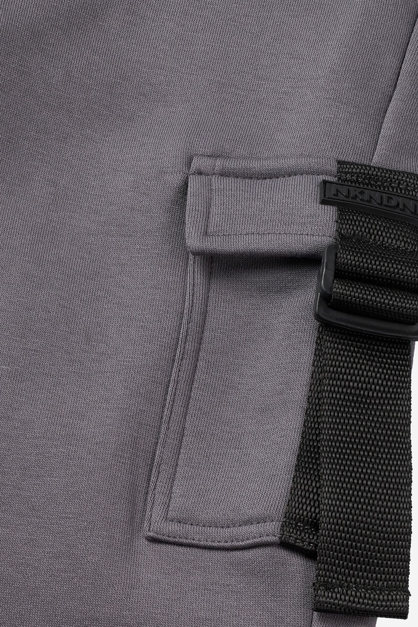 WEBBING SWEATPANTS BLUE DESTROY 3