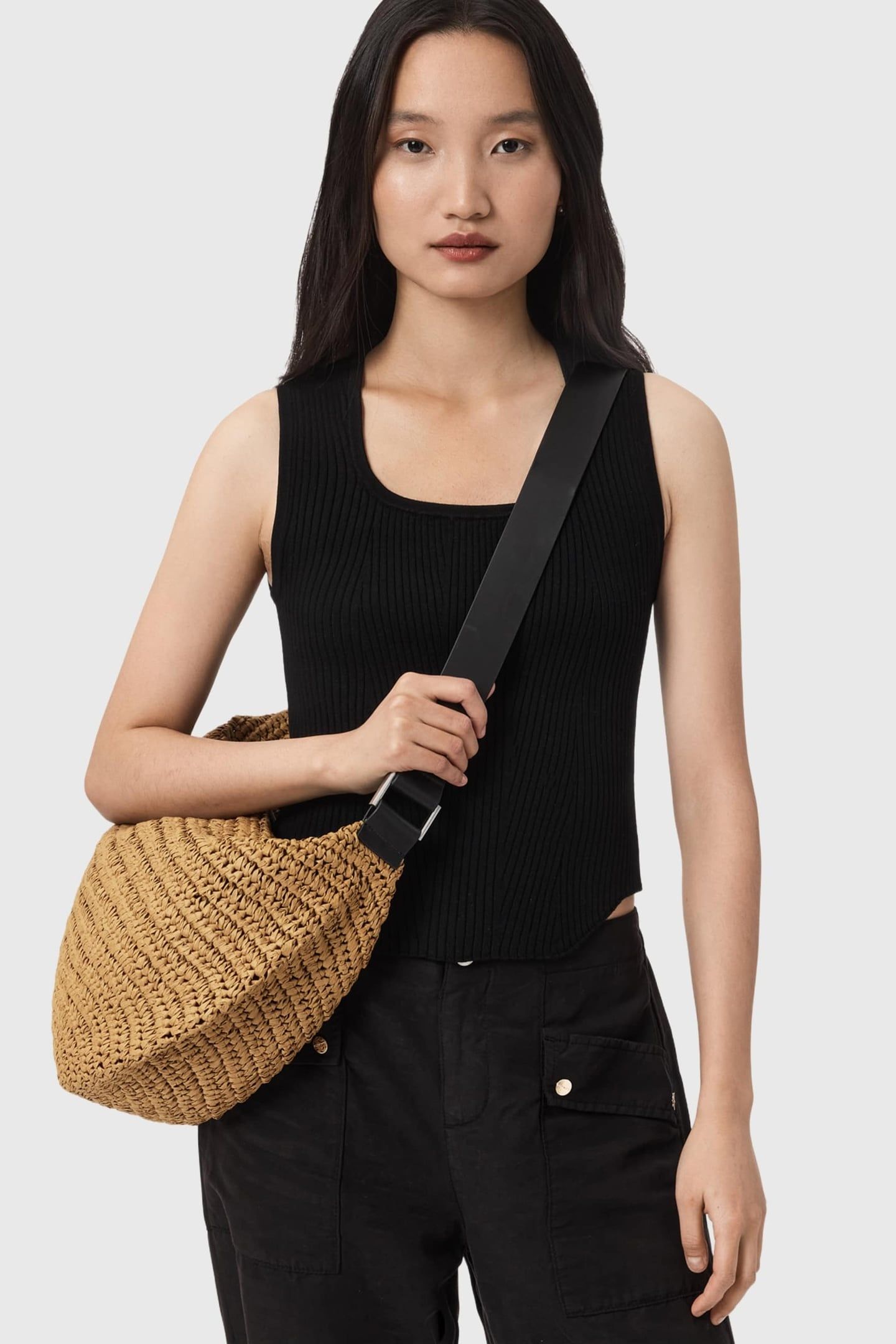 LUNA PAPER SHLDR BISCUIT BROWN 1