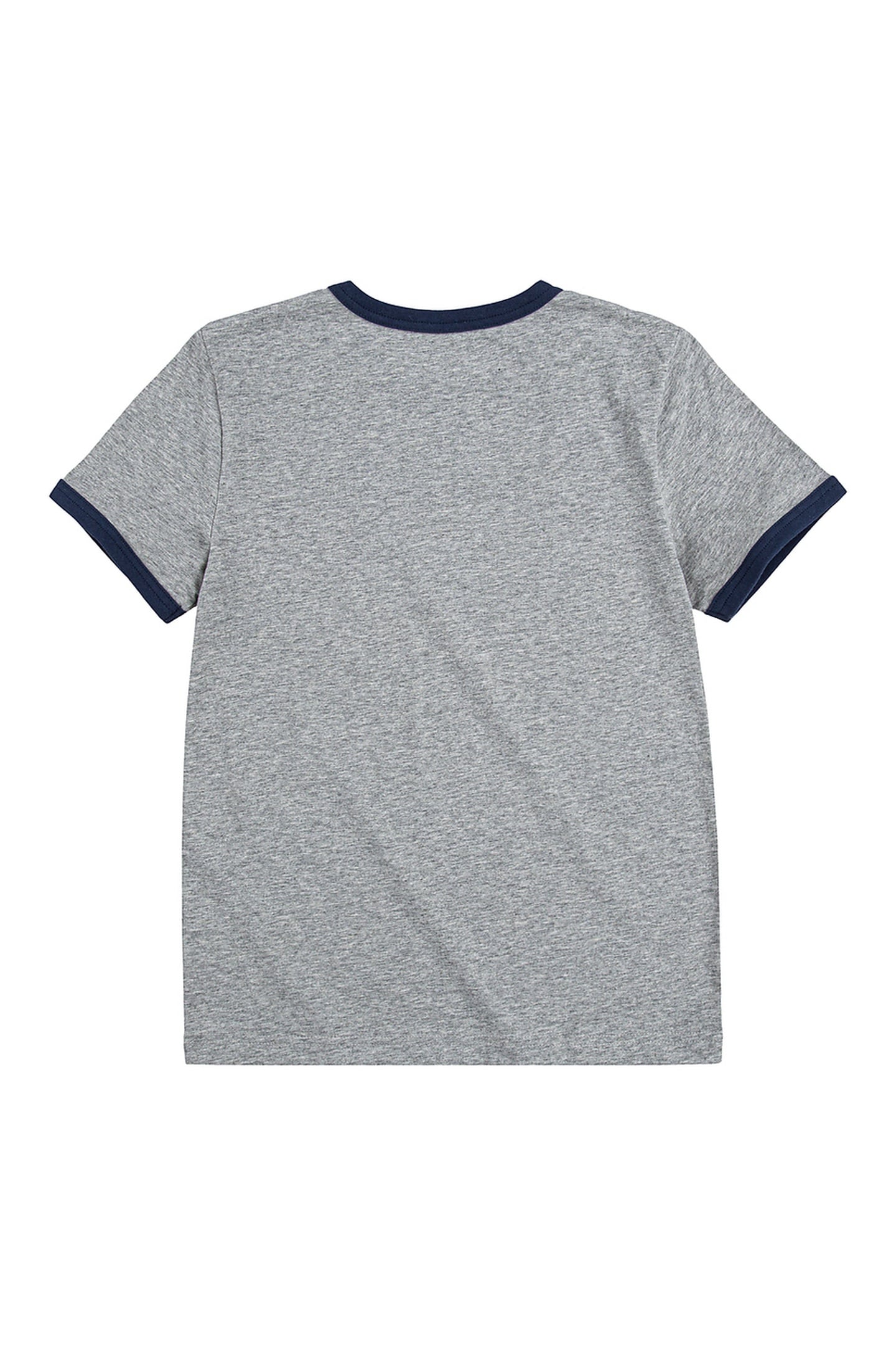 BOYS BATWING RINGER TEE GREY HEATHER 2