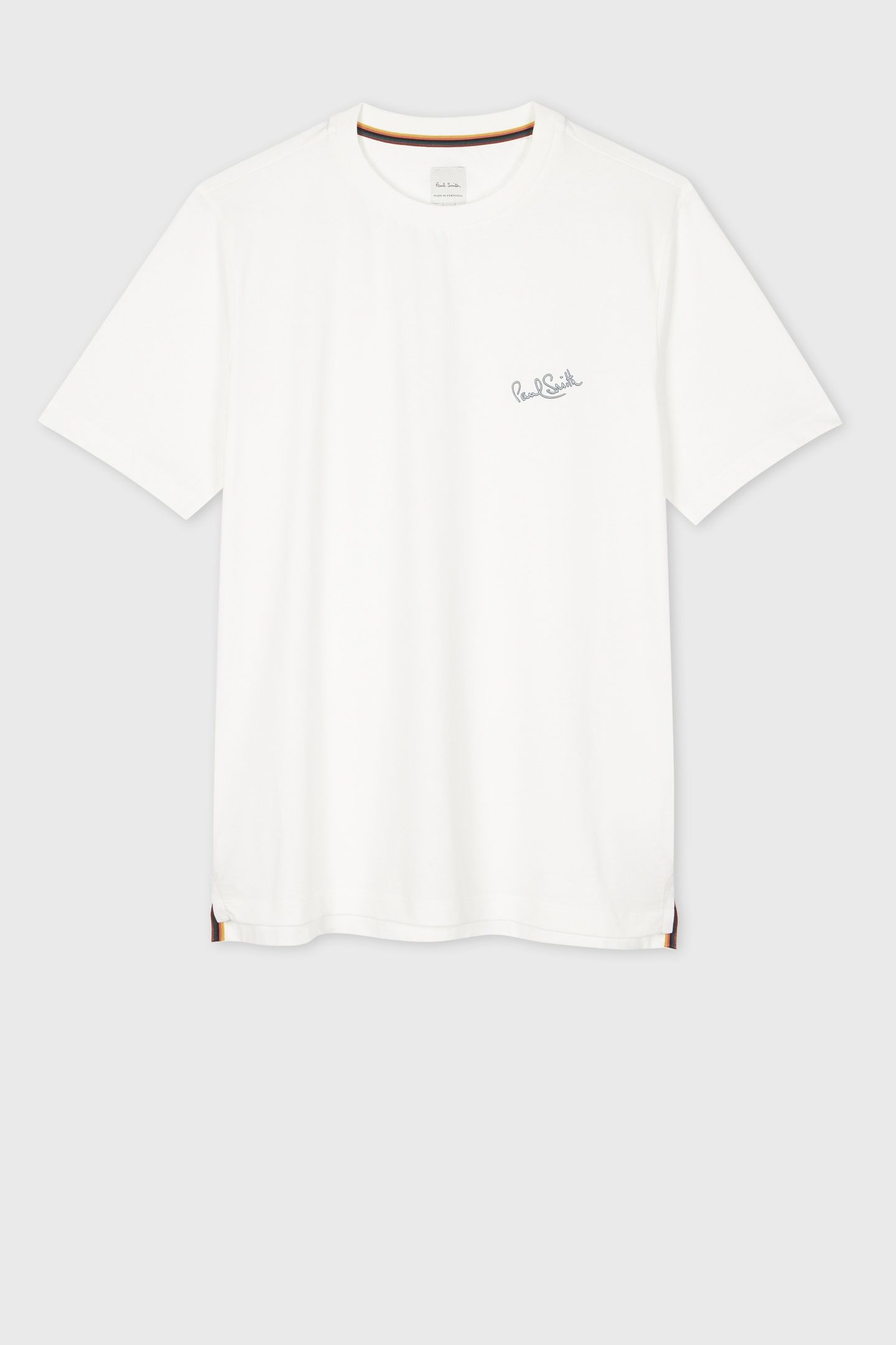 MENS LOGO PRINT TSHIRT WHITE 4