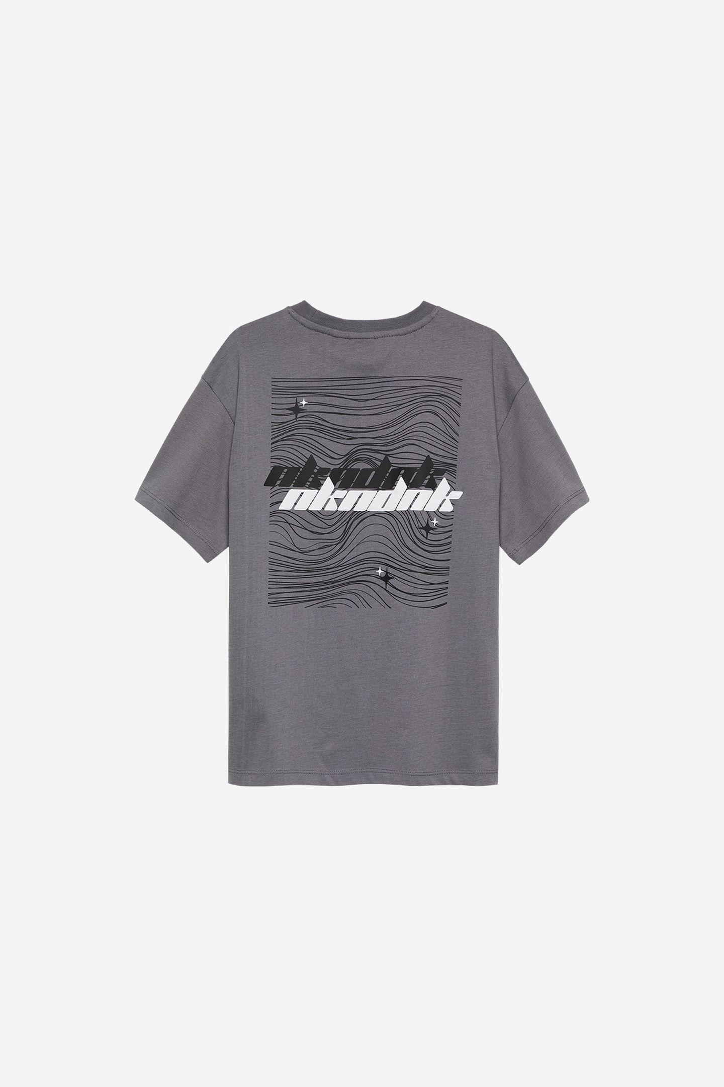 WEBBING T-SHIRT BLUE DESTROY 2