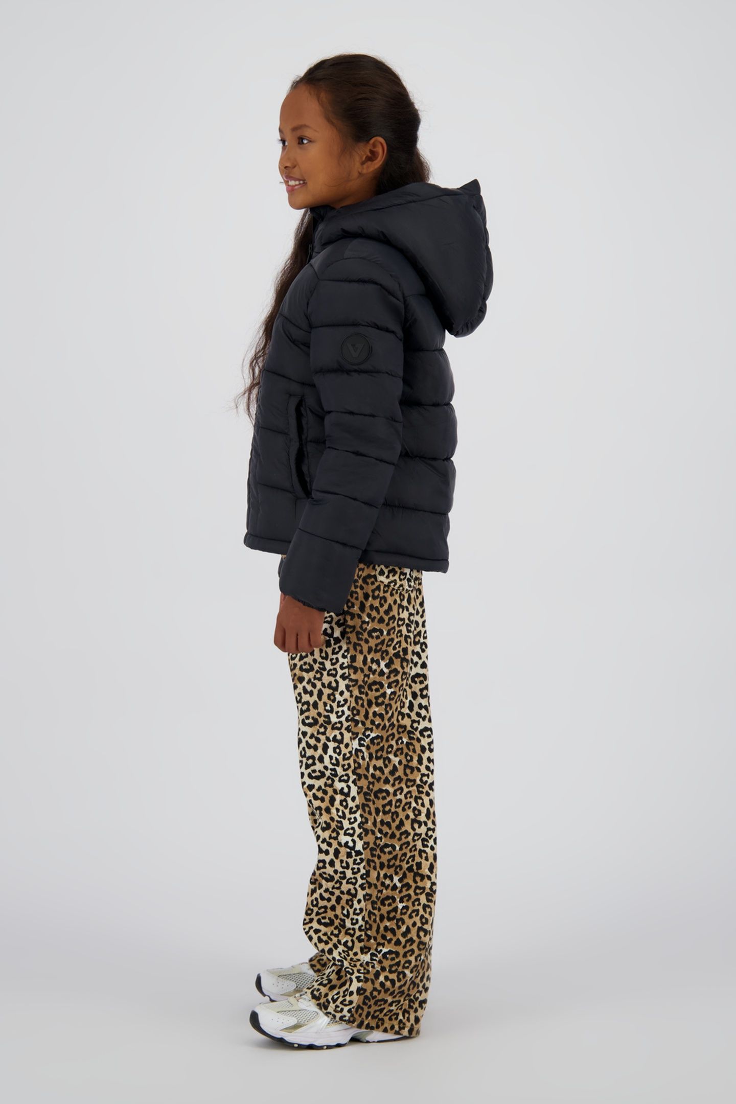 GIRLS TIENA JACKET OUTDOOR DEEP BLACK 3