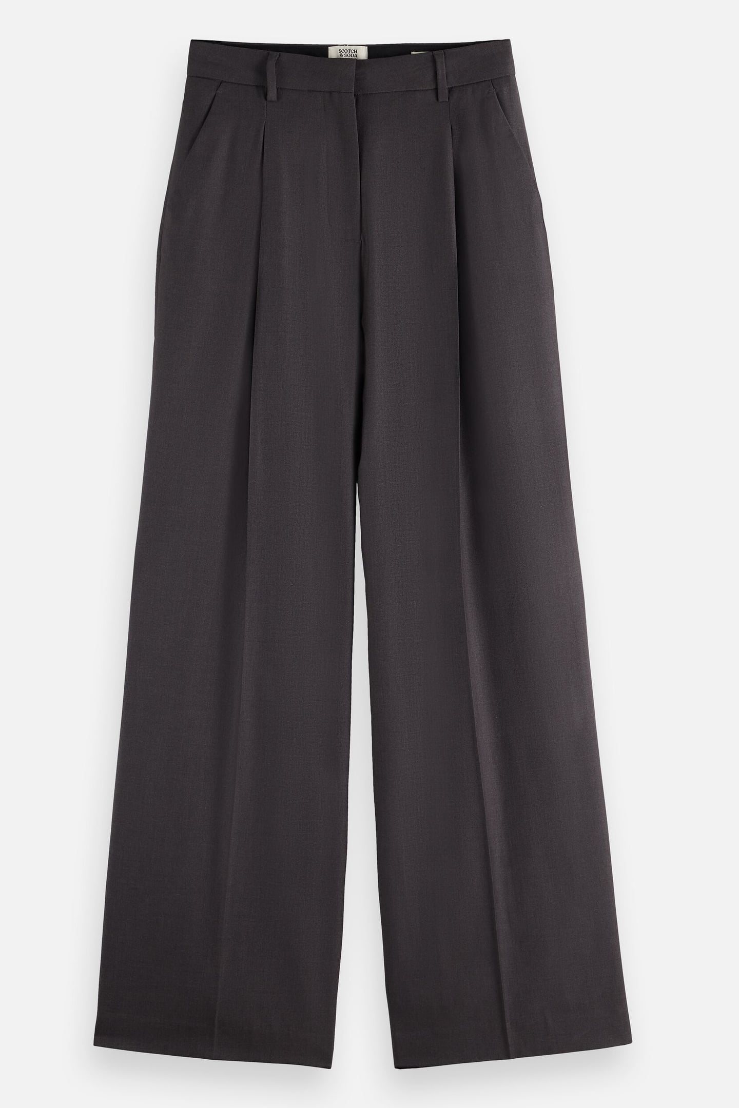 ROSE TAILORED PANT CHARCOAL MELANGE 4