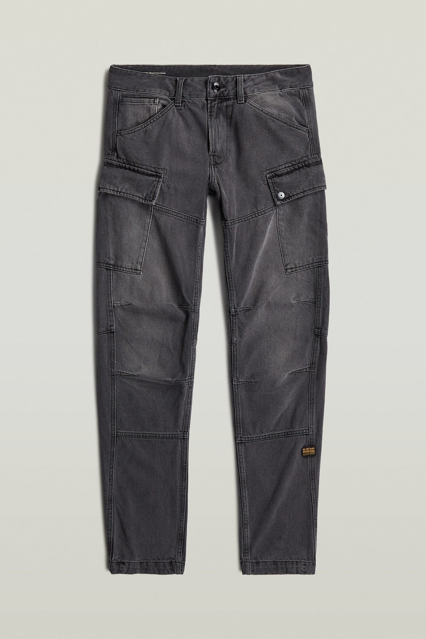 ROXIC ZIP REGULAR TAPERED GREY 4