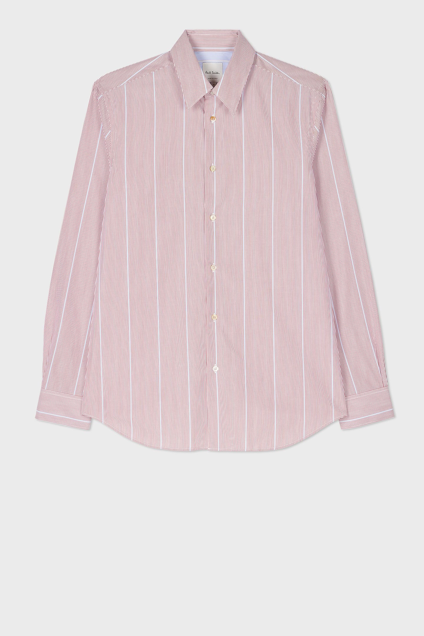 MENS S/C CASUAL FIT SHIRT BUBBLEGUM/RASP 1