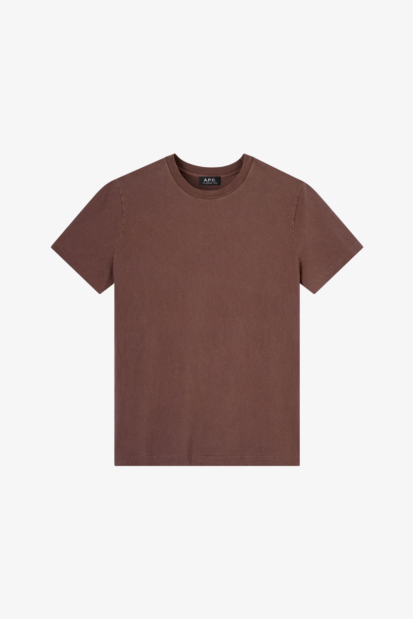 UNISEX T-SHIRT SHORT SLEEVE BROWN 6