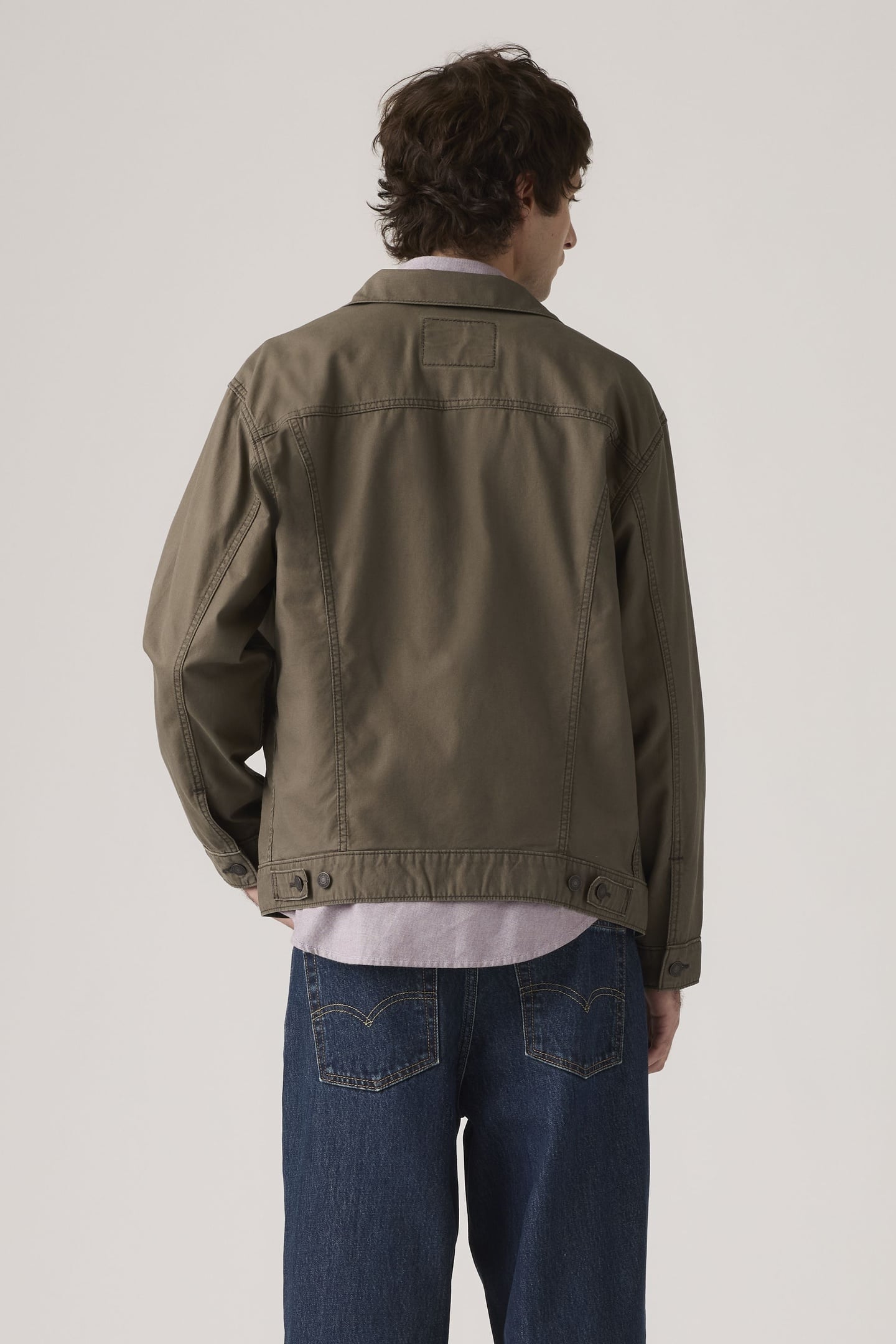 RELAXED TYPE III TRUCKER JACKET MAITAKE BROWN 2