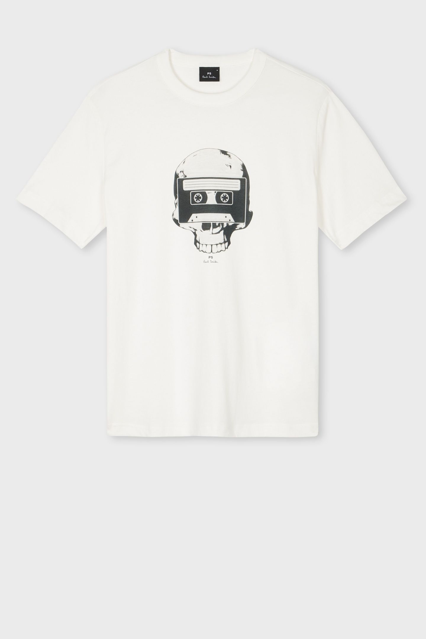 MENS SS TSHIRT TAPE SKULL OFF WHITE 4