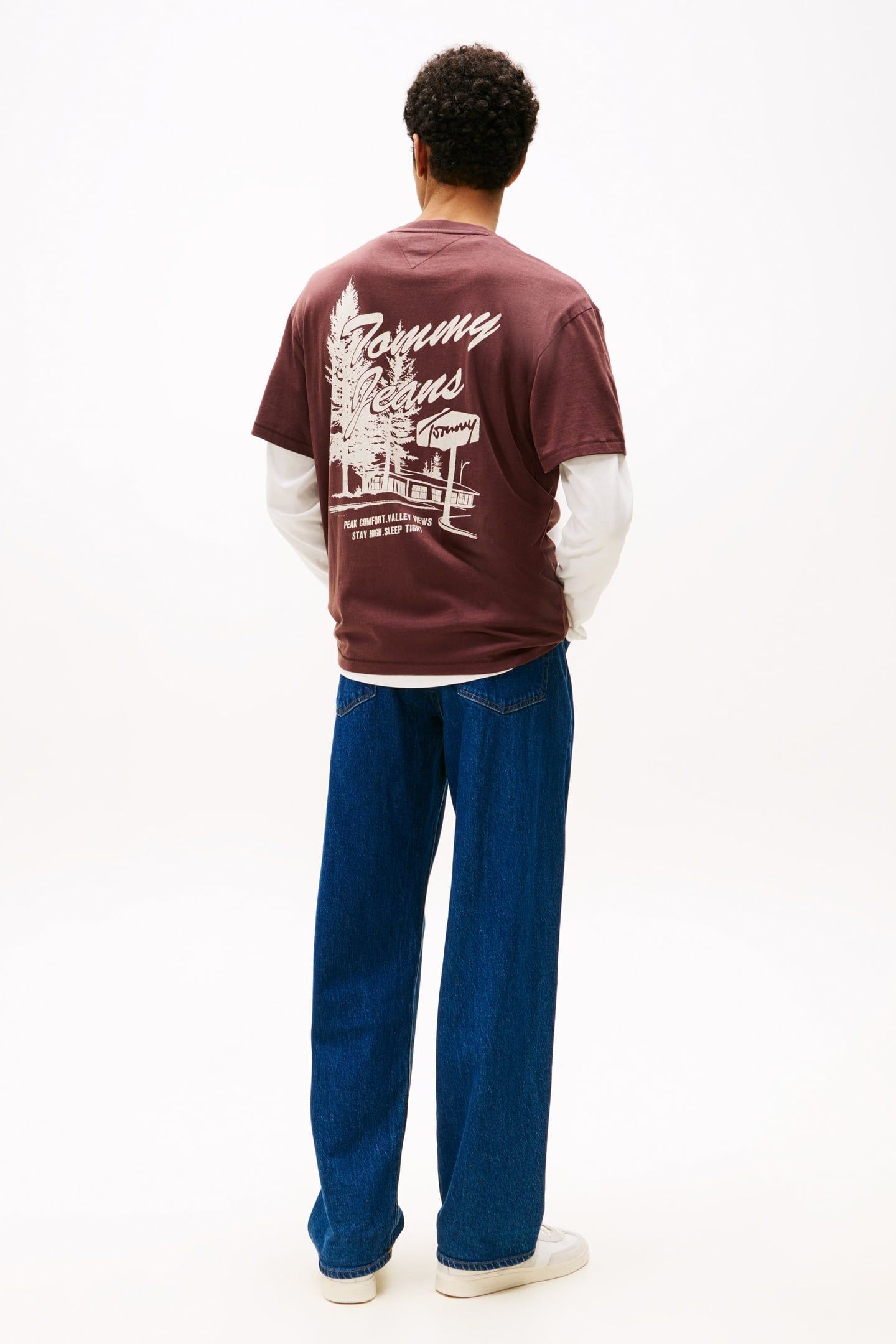 TJM RELAXED NOVELTY TEE RICH BROWN 2