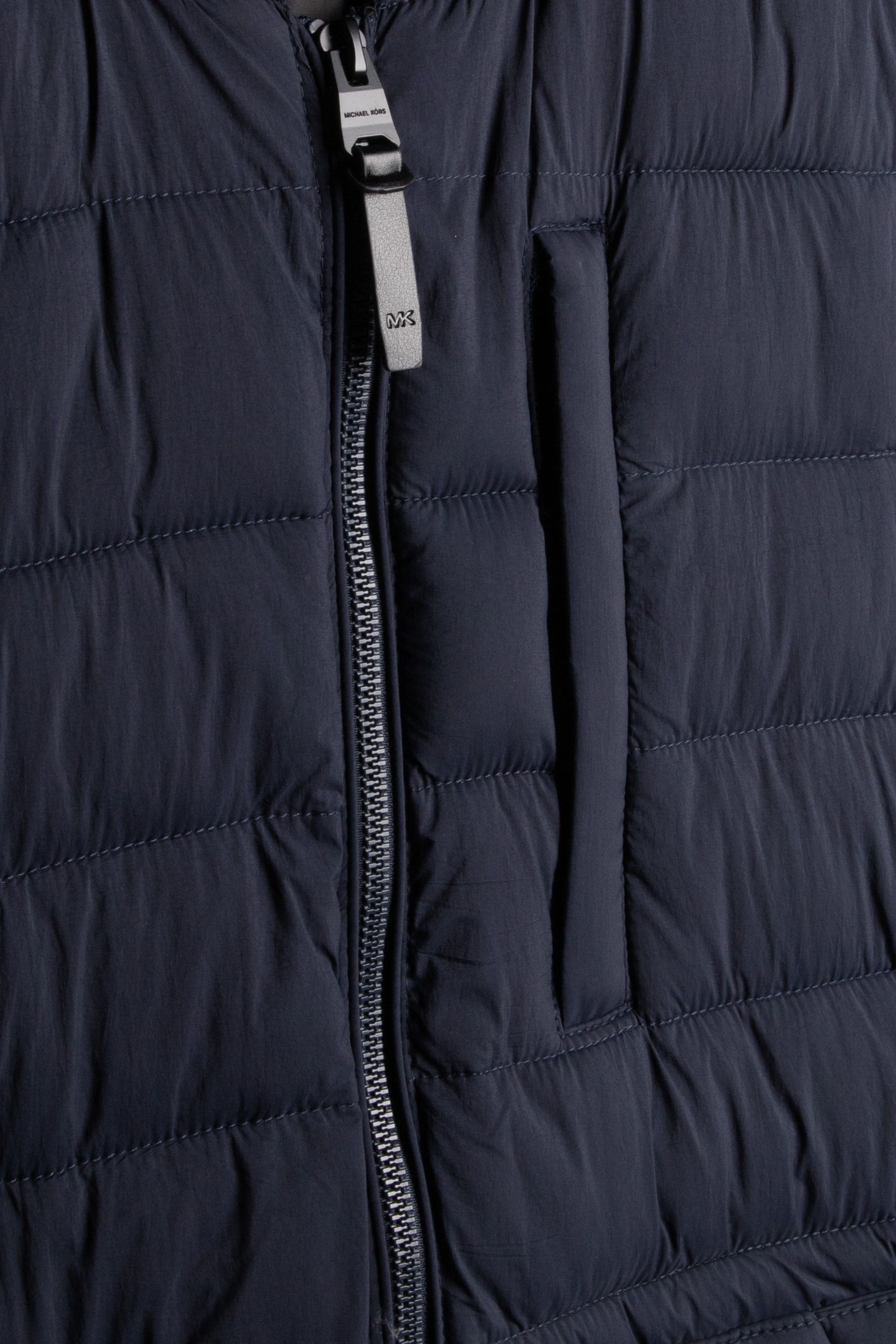 CRINKLE NYLON BOMBER MIDNIGHT BLUE 4