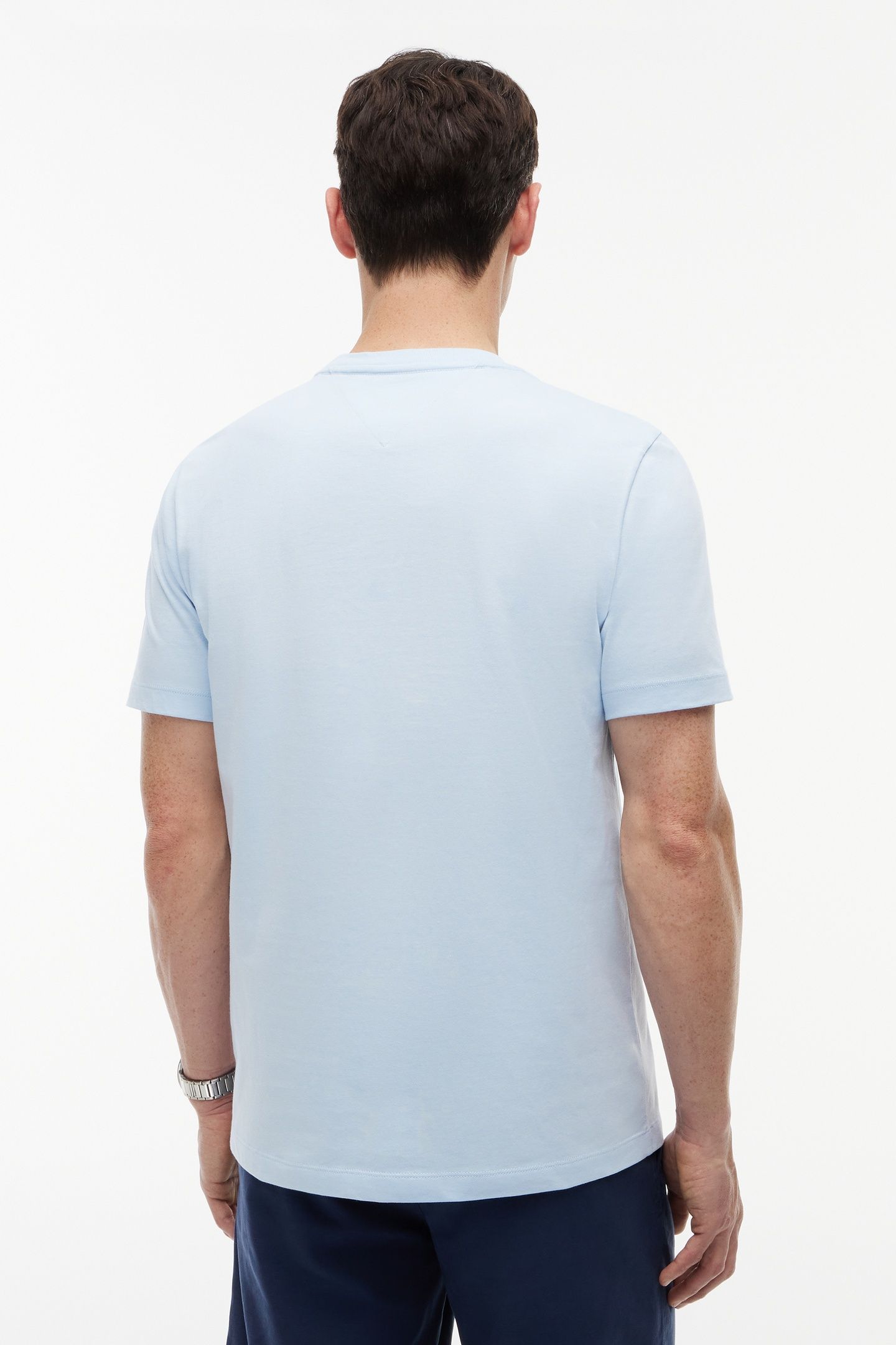 SCRIPT LOGO TEE BREEZY BLUE 2
