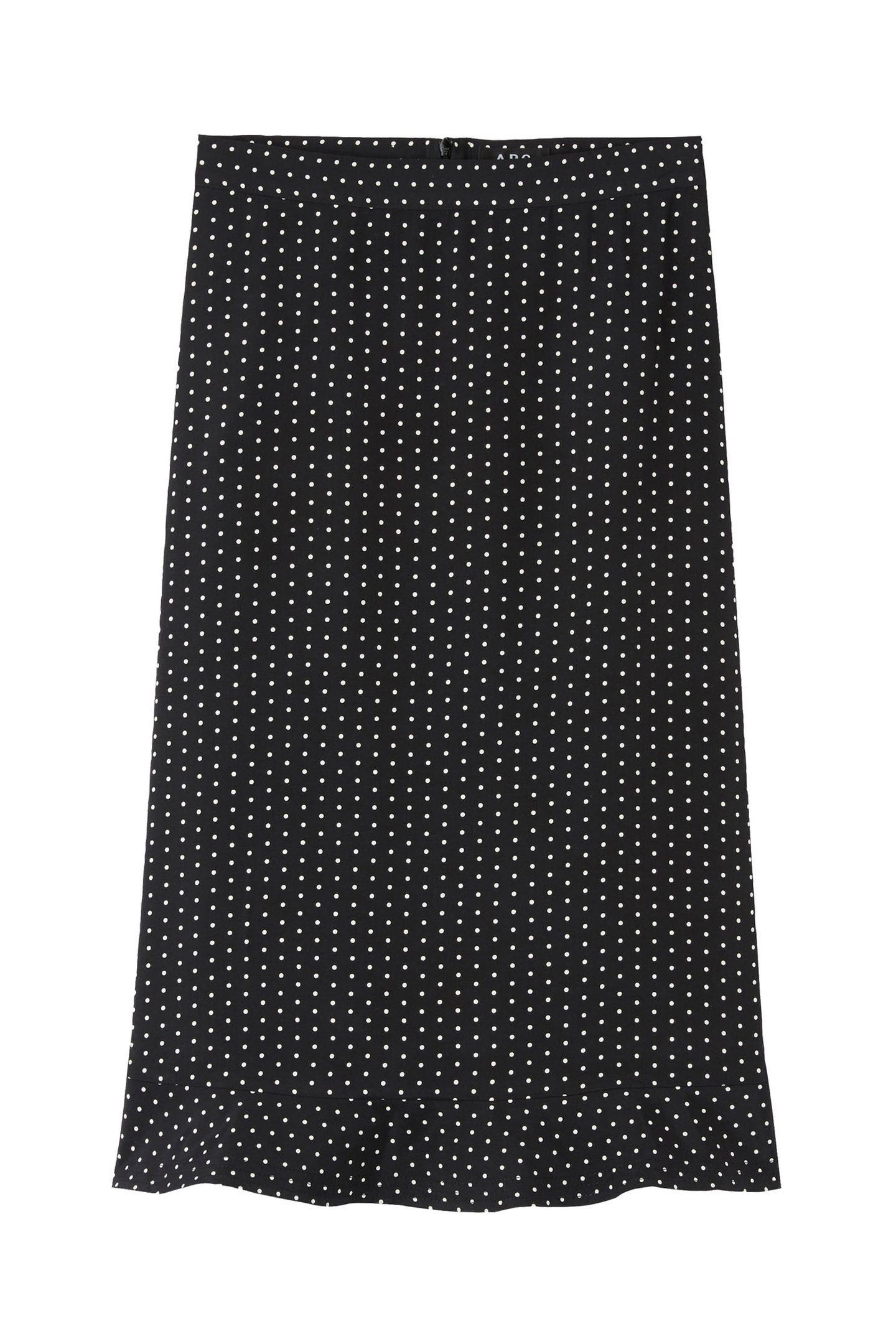 SKIRT ADENA FAUX BLACK 1