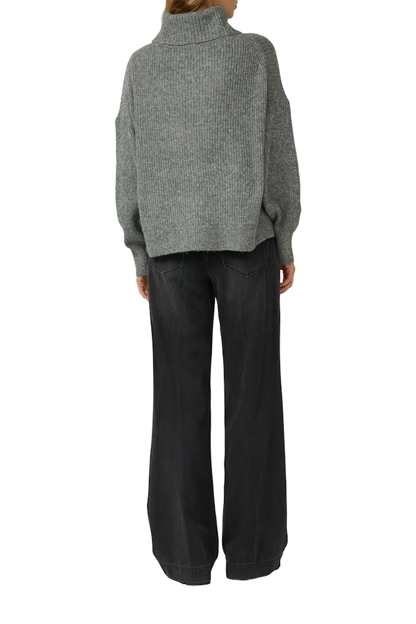 S.OLIVER PULLOVER GREY/BLACK 3