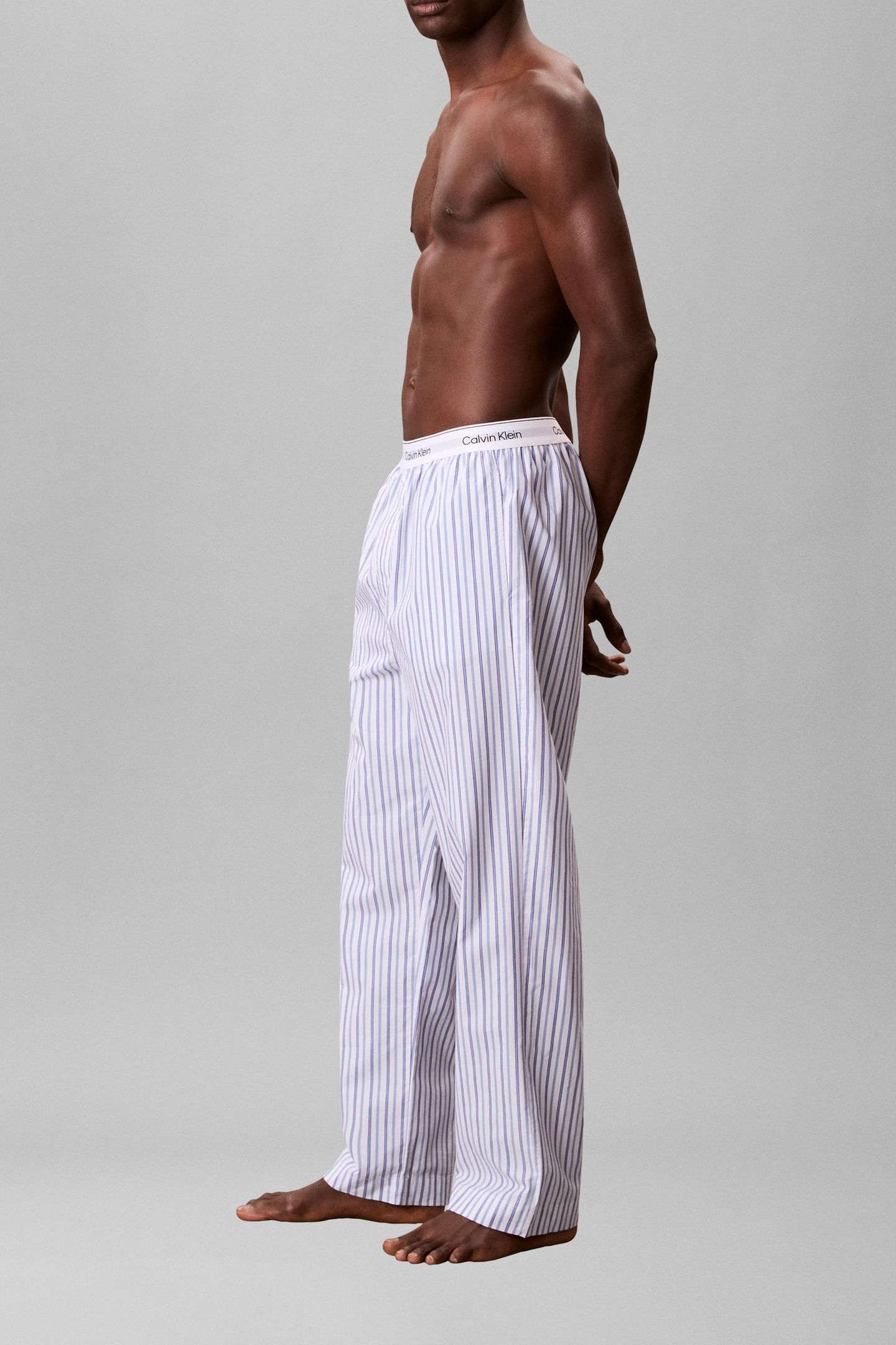 SLEEP PANT AURORA STRIPE BLUE RIVER FOG 5