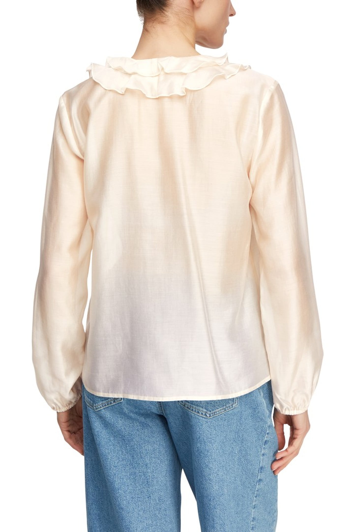 COMMA BLOUSES GREY/BLACK 2